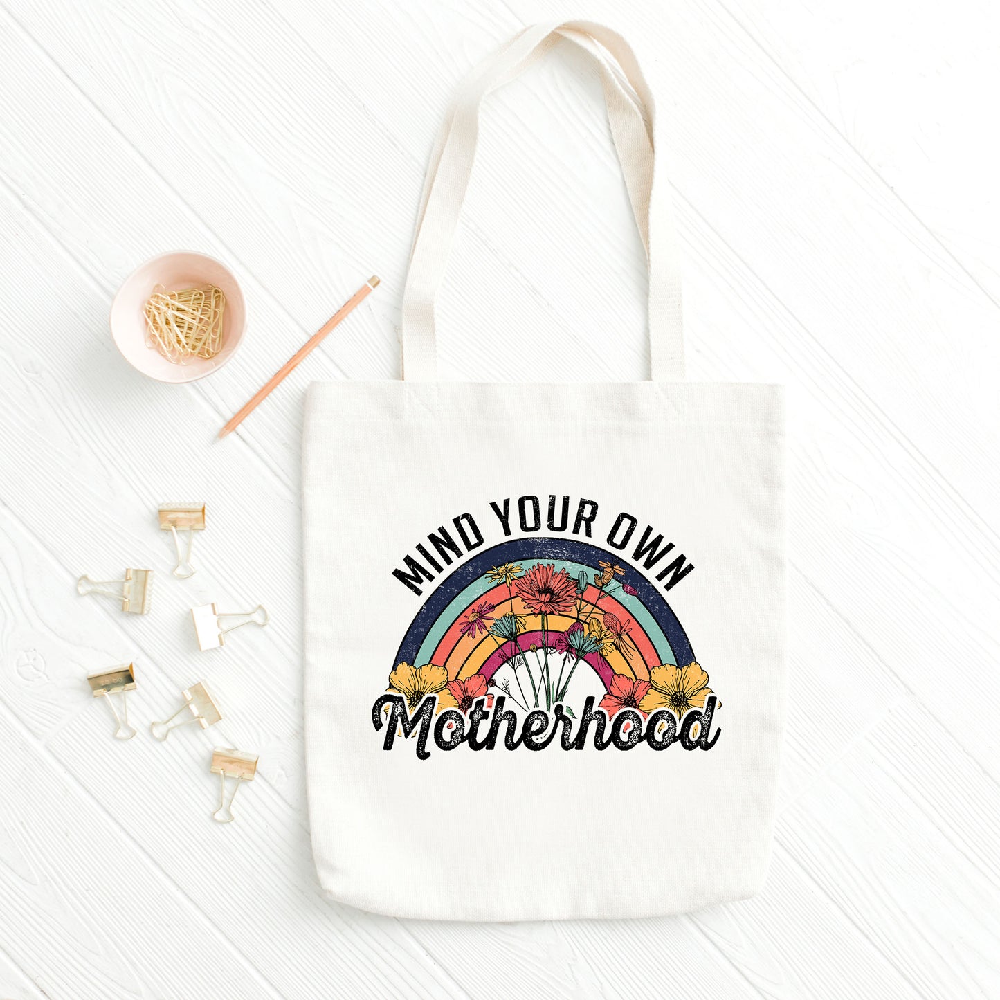 Mind Your Own Motherhood Tote Bag, Mom Life Tote Bag, Motherhood Bag-newamarketing