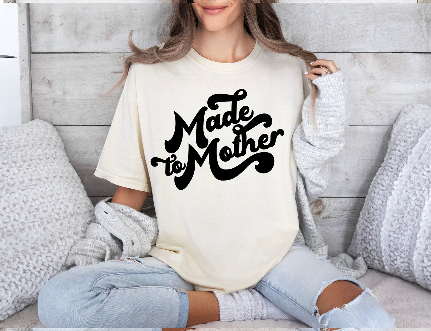 Made To Mother Shirt, Comfort Colors Shirt, Mother's Day T-Shirt-newamarketing