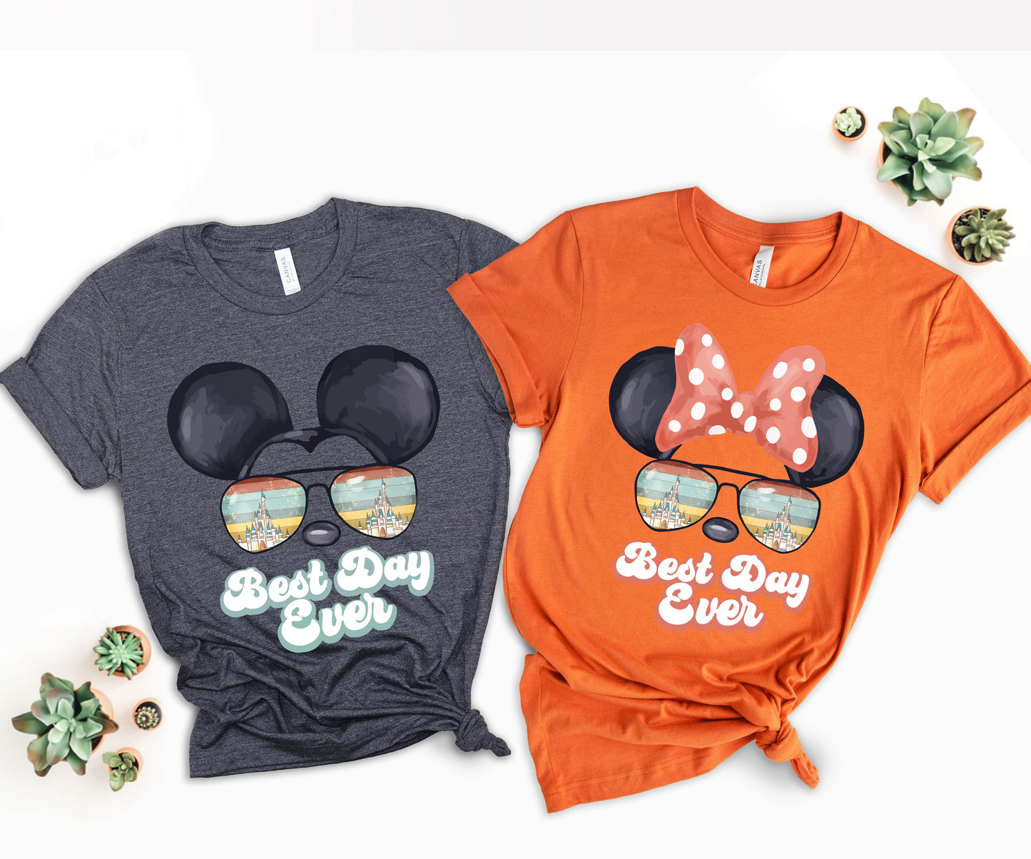 Best Day Ever Disney Family Shirts, Matching Mickey and Minnie Shirts-newamarketing