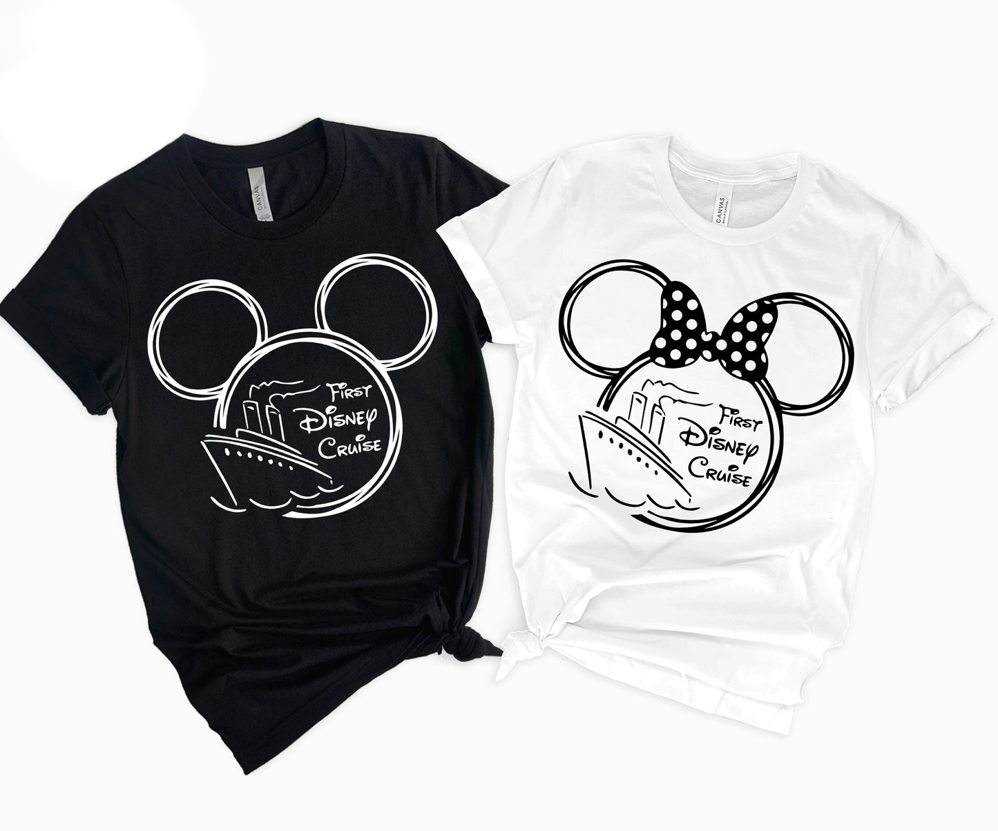 First Disney Cruise Shirt, Disney Family Vacation Shirts, Matching Cruise Shirts-newamarketing