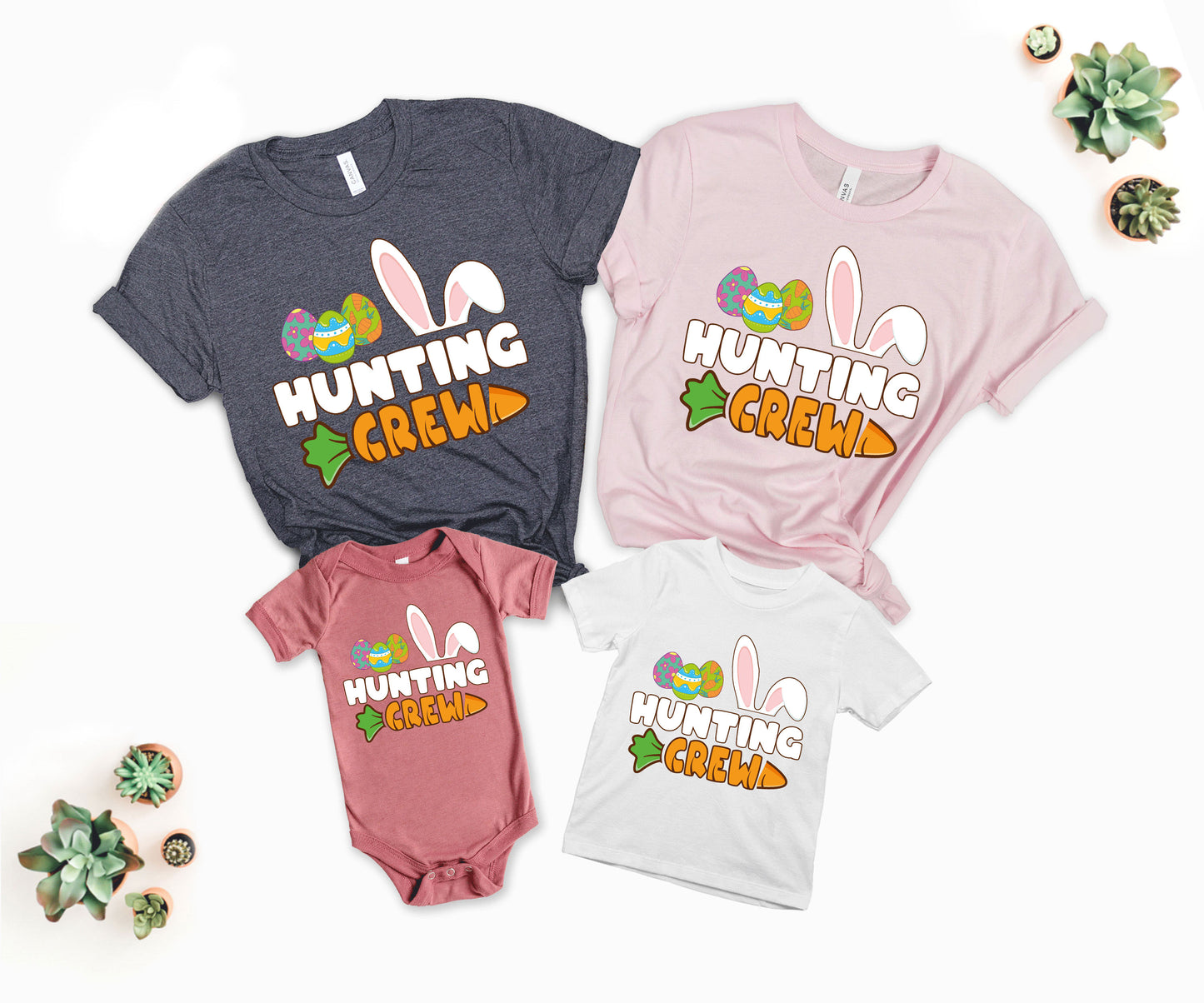 Hunting Crew Shirts, Easter Egg Hunting Shirts, Hunting Easter Bunny-newamarketing