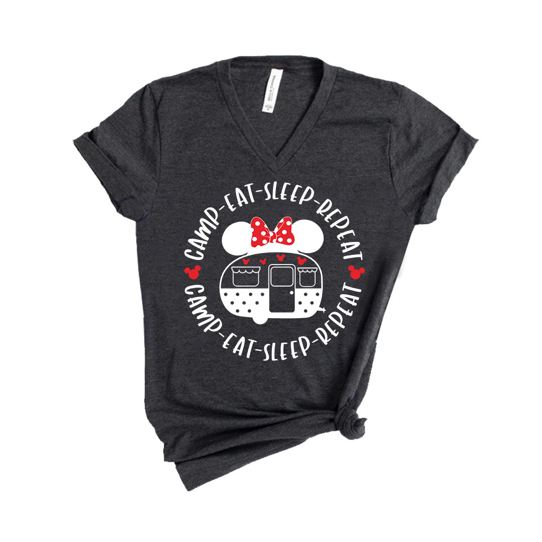 Disney Camping Shirt, Disney Vacation T-Shirts, Family Camp Shirts-newamarketing