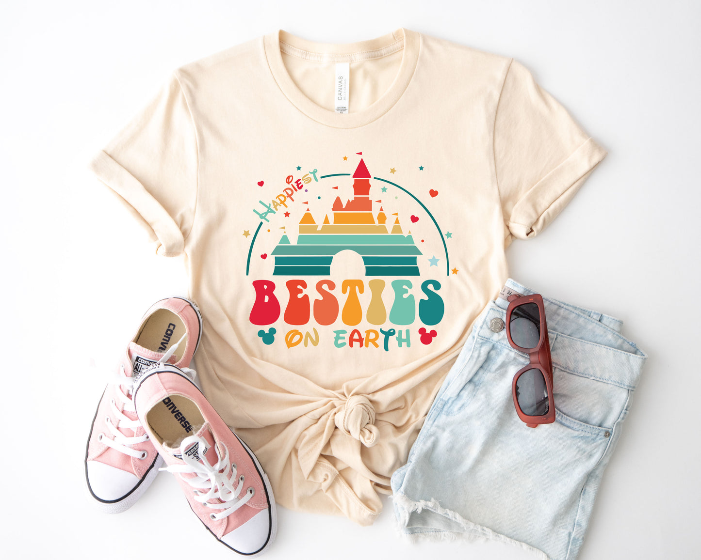 Happiest Besties on Earth Shirt, Happiest Tee on Earth, Besties Shirt-newamarketing