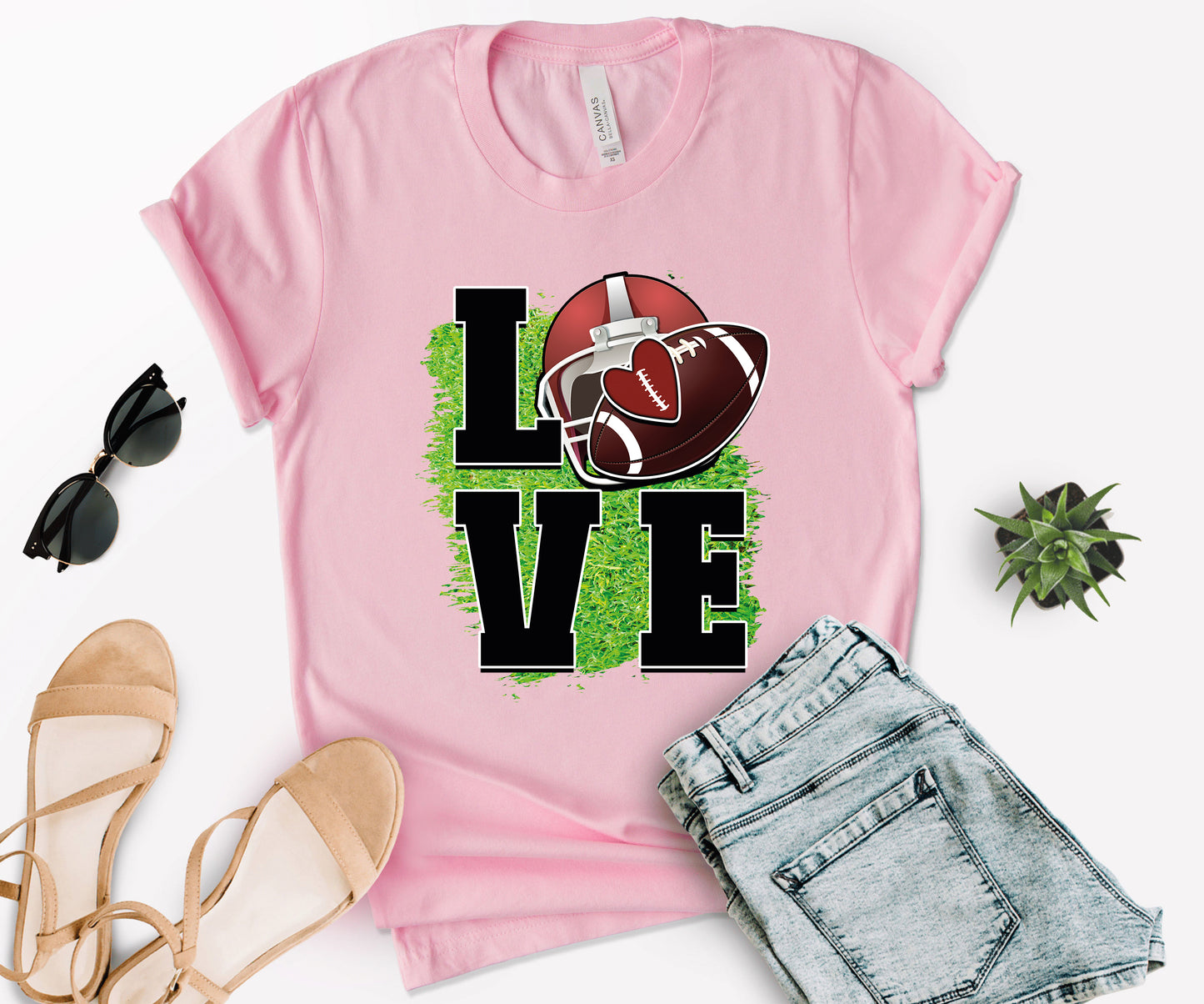 Football Love Shirt, American Football Shirt, Game Day T-Shirts-newamarketing