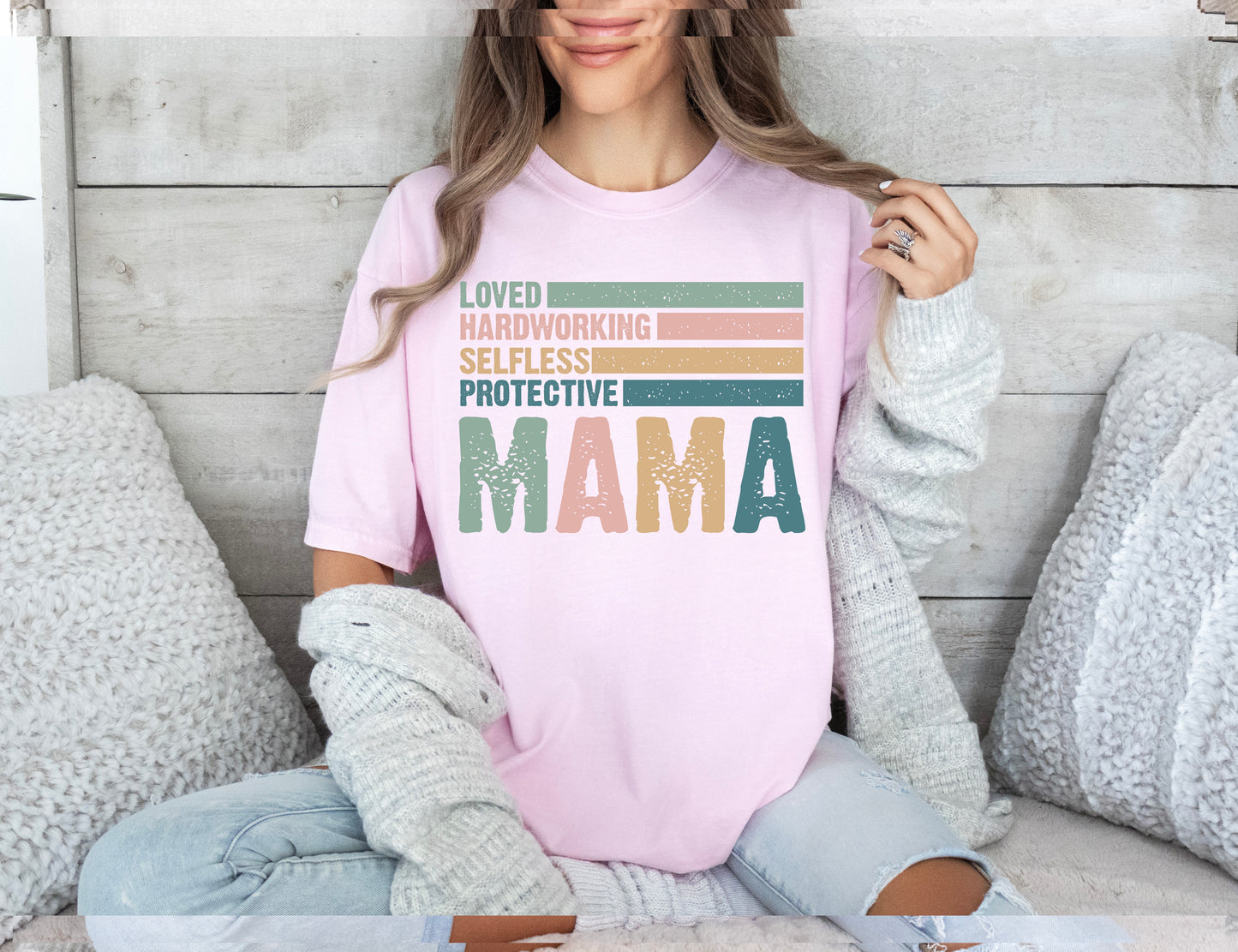 Proud Mama Shirt, Cute Mom Shirt, Mothers Day Gift, Comfort Colors Shirt-newamatketing