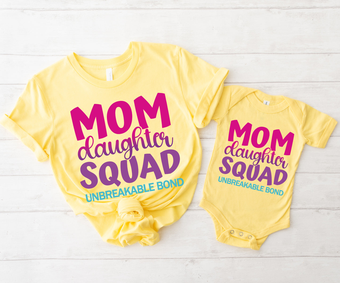 Mom Daughter Squad Shirts, A Mother and Daughter Bond Shirts, Mom Squad Shirts-newamarketing