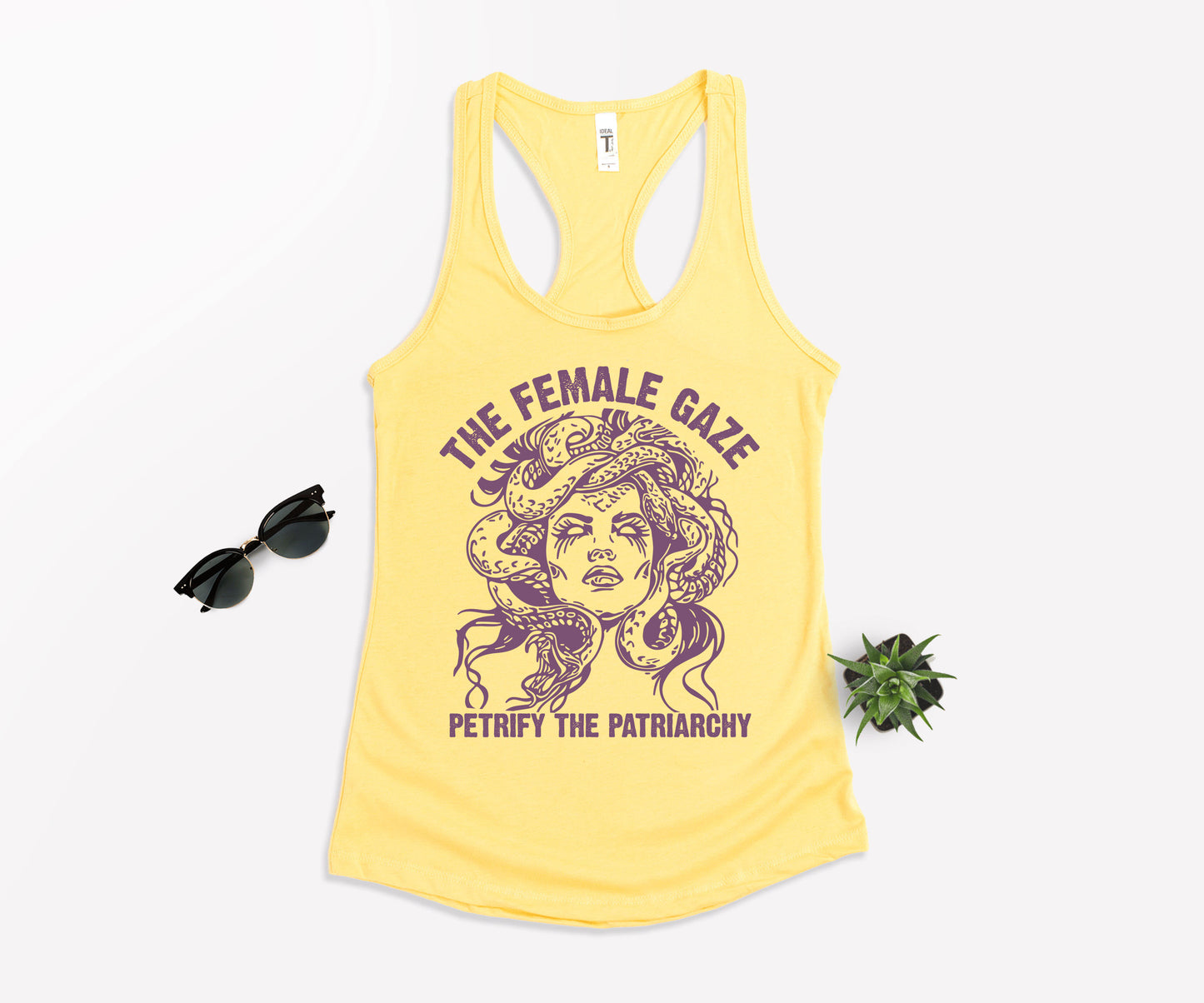The Female Gaze Shirt, The Female Gaze Medusa Shirt, Petrify The Patriarchy-newamarketing