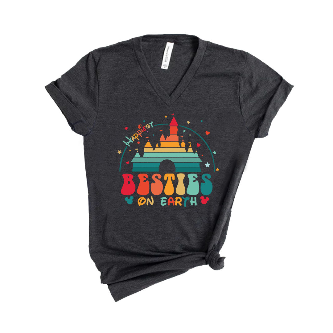 Happiest Besties on Earth Shirt, Happiest Tee on Earth, Besties Shirt-newamarketing