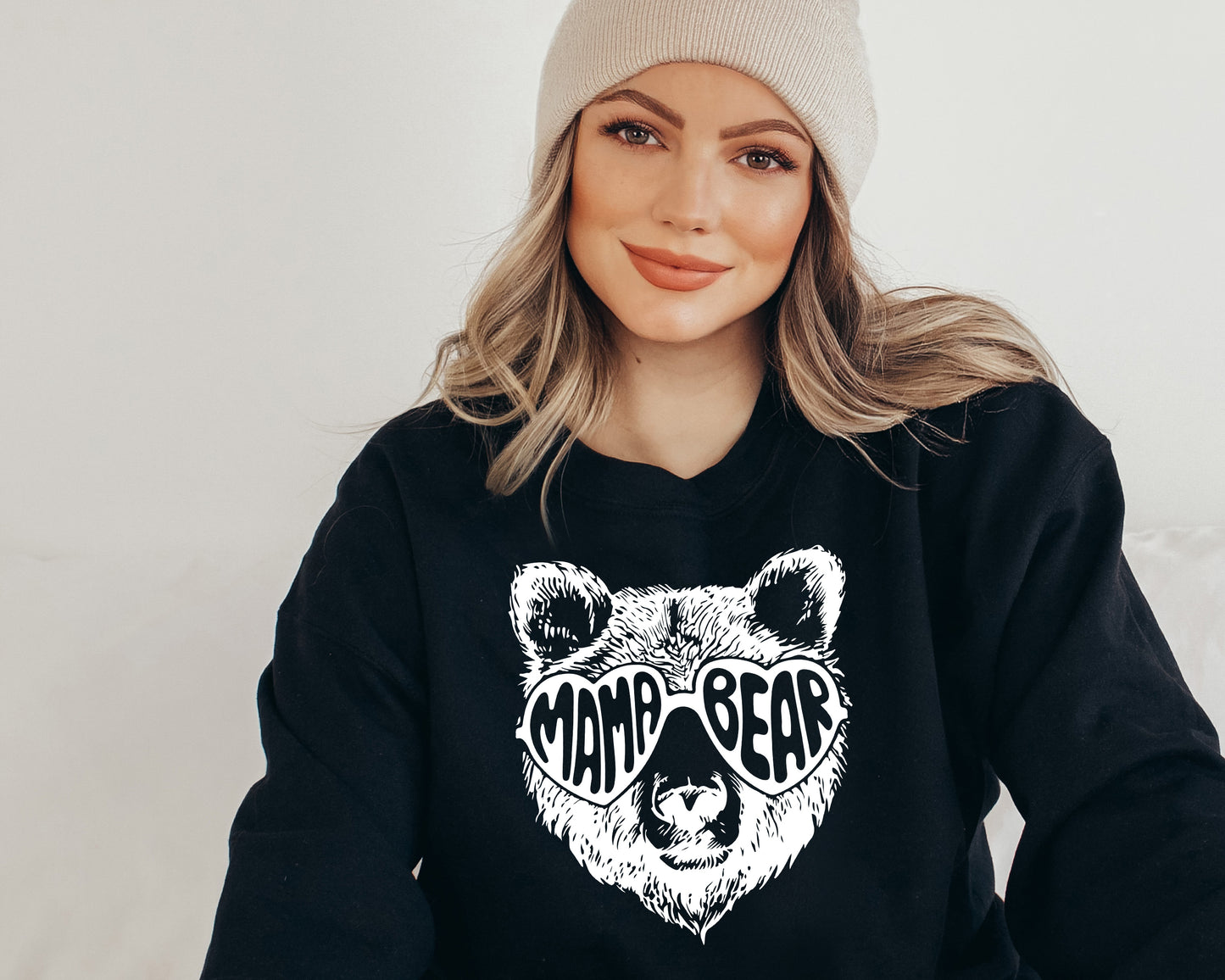 Mama Bear Sweatshirt, Bear Crewneck, Mama Bear Hoodie-newamarketing