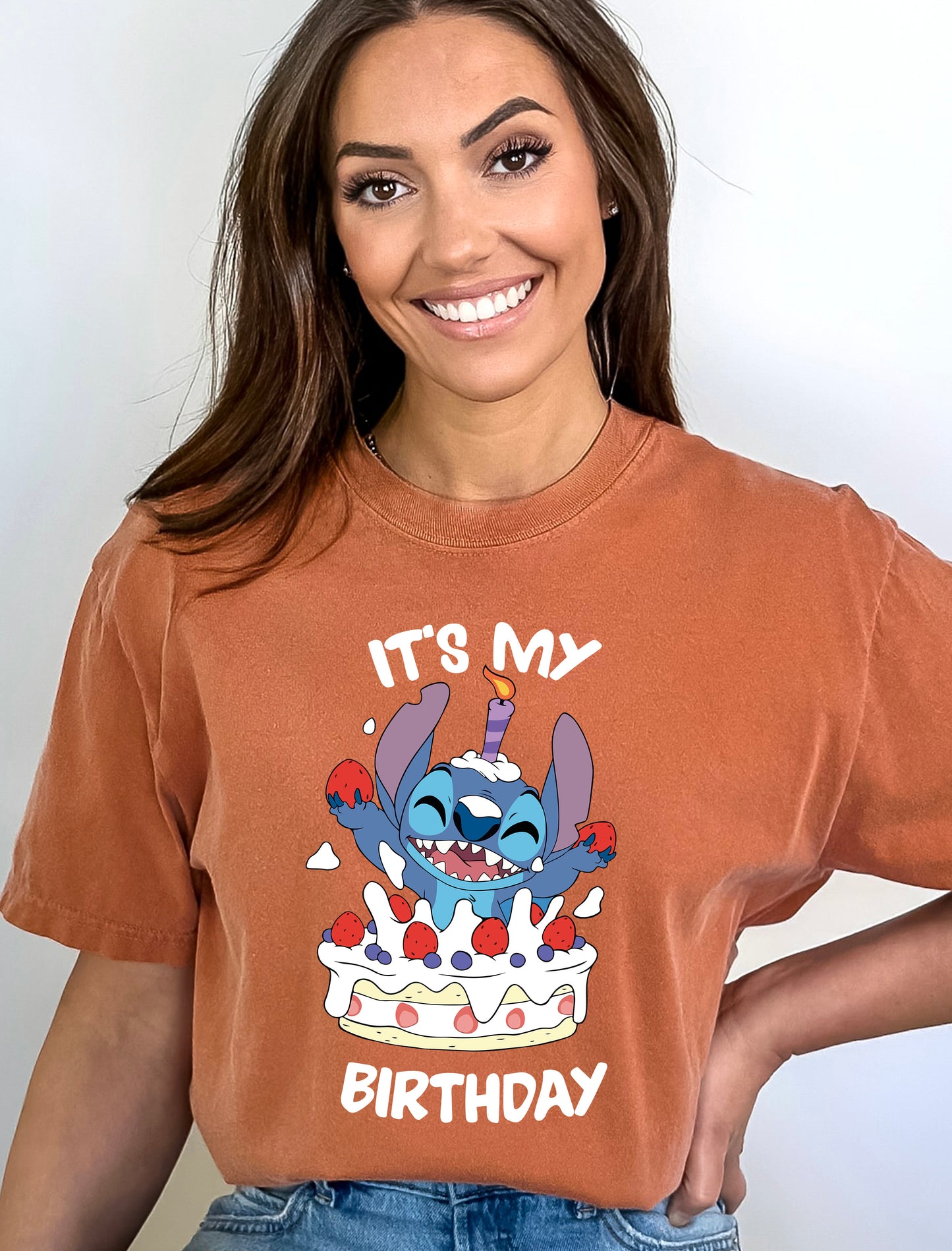 Comfort Color T-Shirt, Its My Birthday Stitch Shirt, Disney Stitch Birthday Shirt-newamarketing