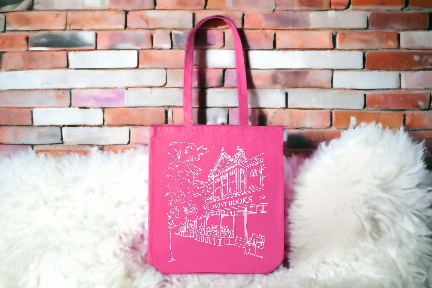 Books Tote Bag, Daunt Books Tote Bag, Tote Bags for Book Lovers-newamarketing
