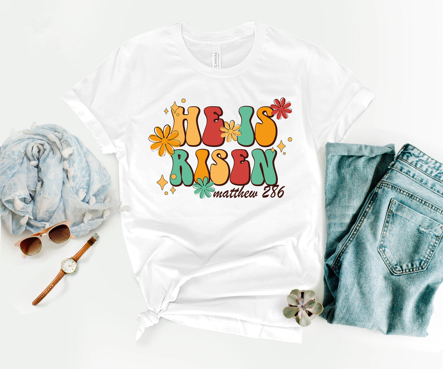 He Is Risen Easter Shirt, Easter Shirt, Jesus Shirt, Easter Gift-newamarketing