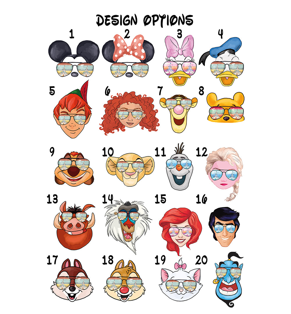 Disney Matching Shirts, Disney Characters Shirts, Family Disney Shirts-newamarketing