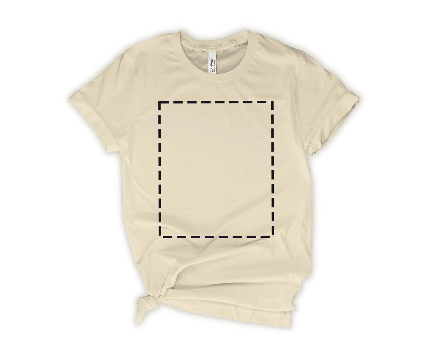 Bella Canvas Unisex T-Shirt, Custom T-Shirt Design, Personalized T-Shirt, Crewneck Natural - newamarketing