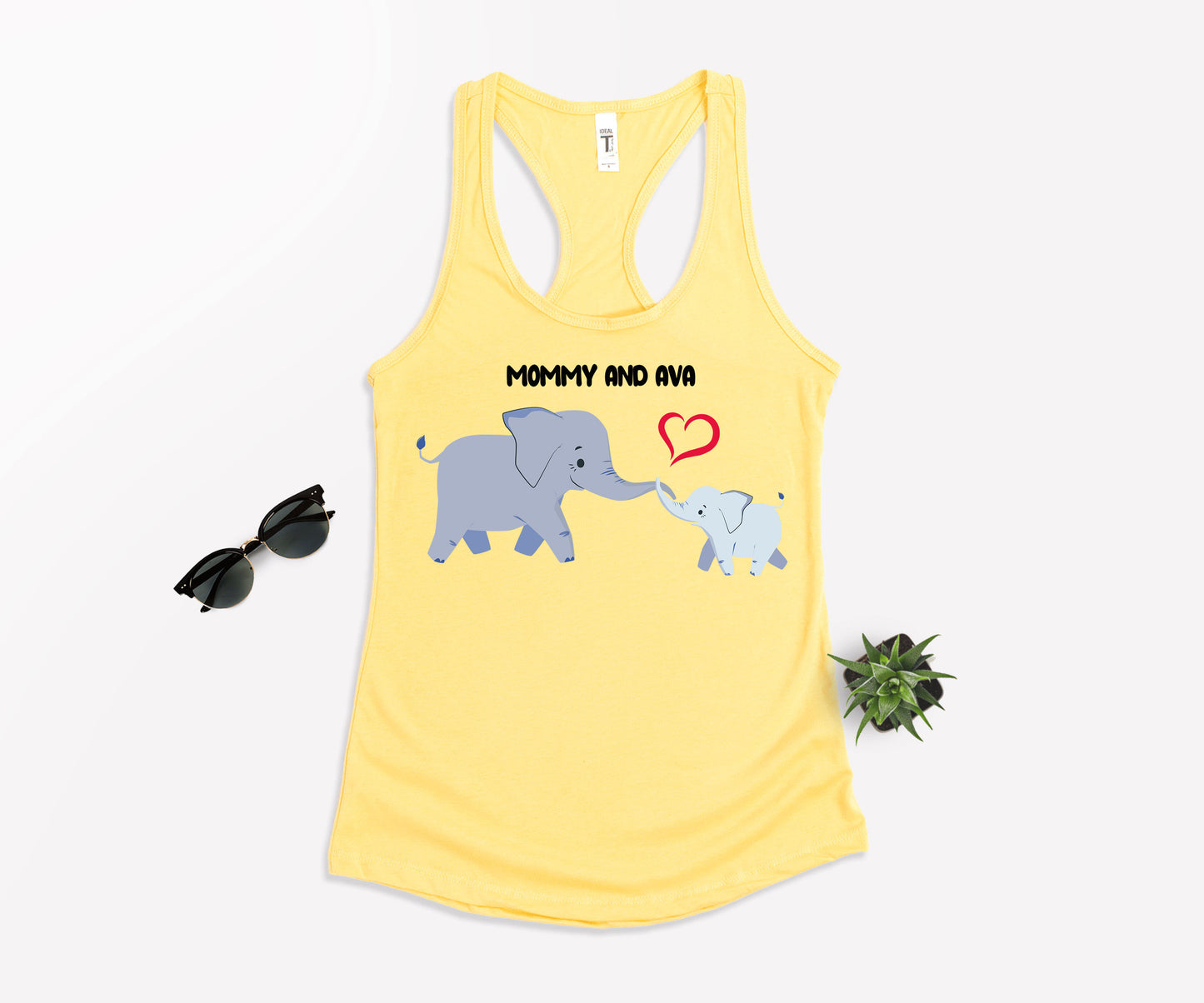 Mother's Day Matching Shirt, Elephant Matching Mommy Shirt, Mother's Day Shirt-newamarketing