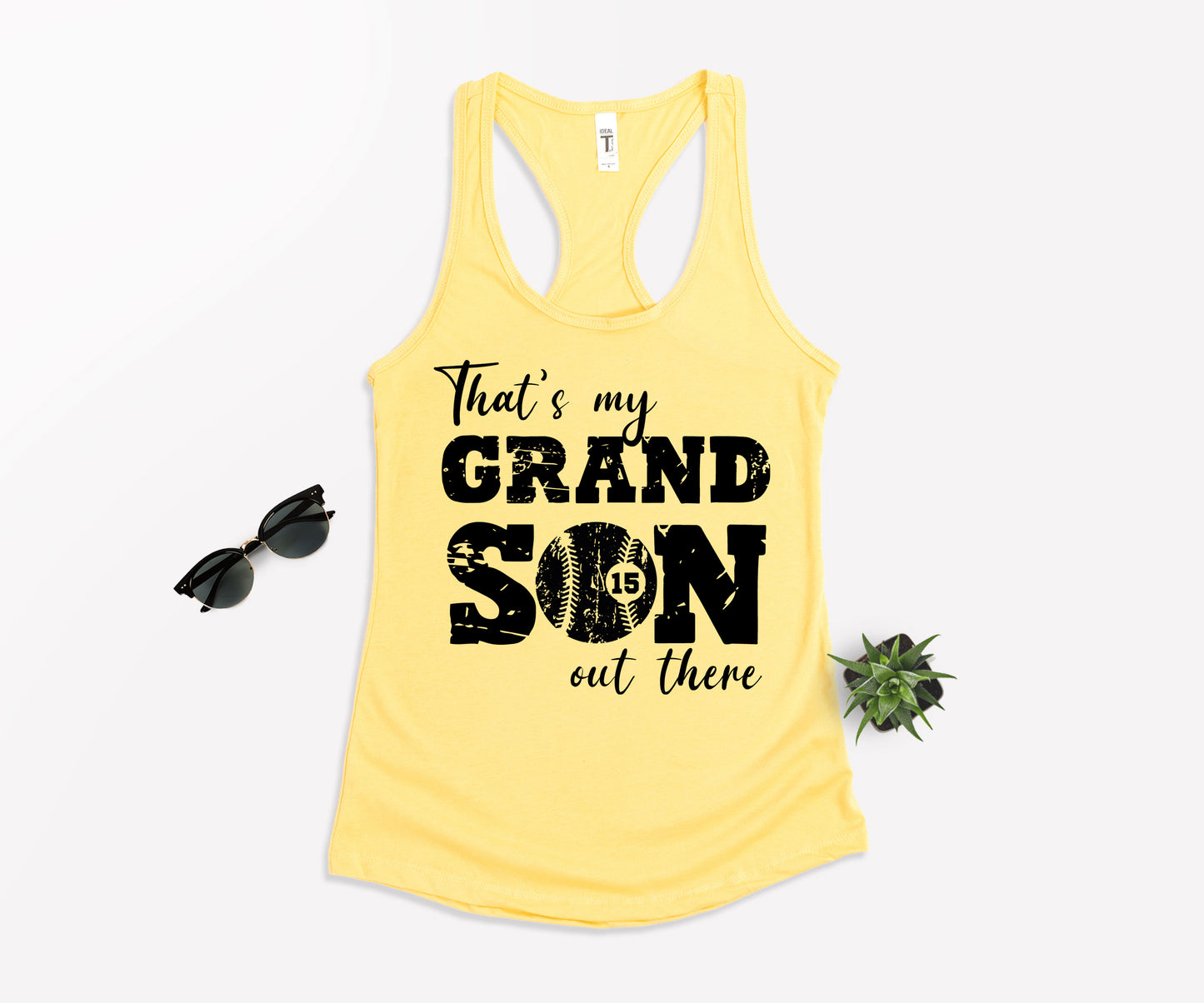 That's My Grandson Shirt, Custom Grandma Baseball Shirt, Grandma Shirt-newamarketing