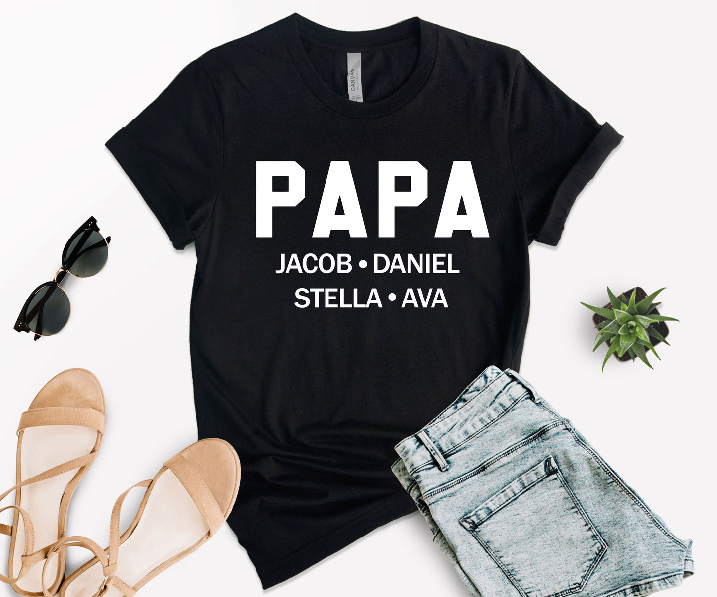 Custom Grandpa Shirt, Custom Father's Day Shirts, Custom Grandpa Dad Shirt-newamarketing