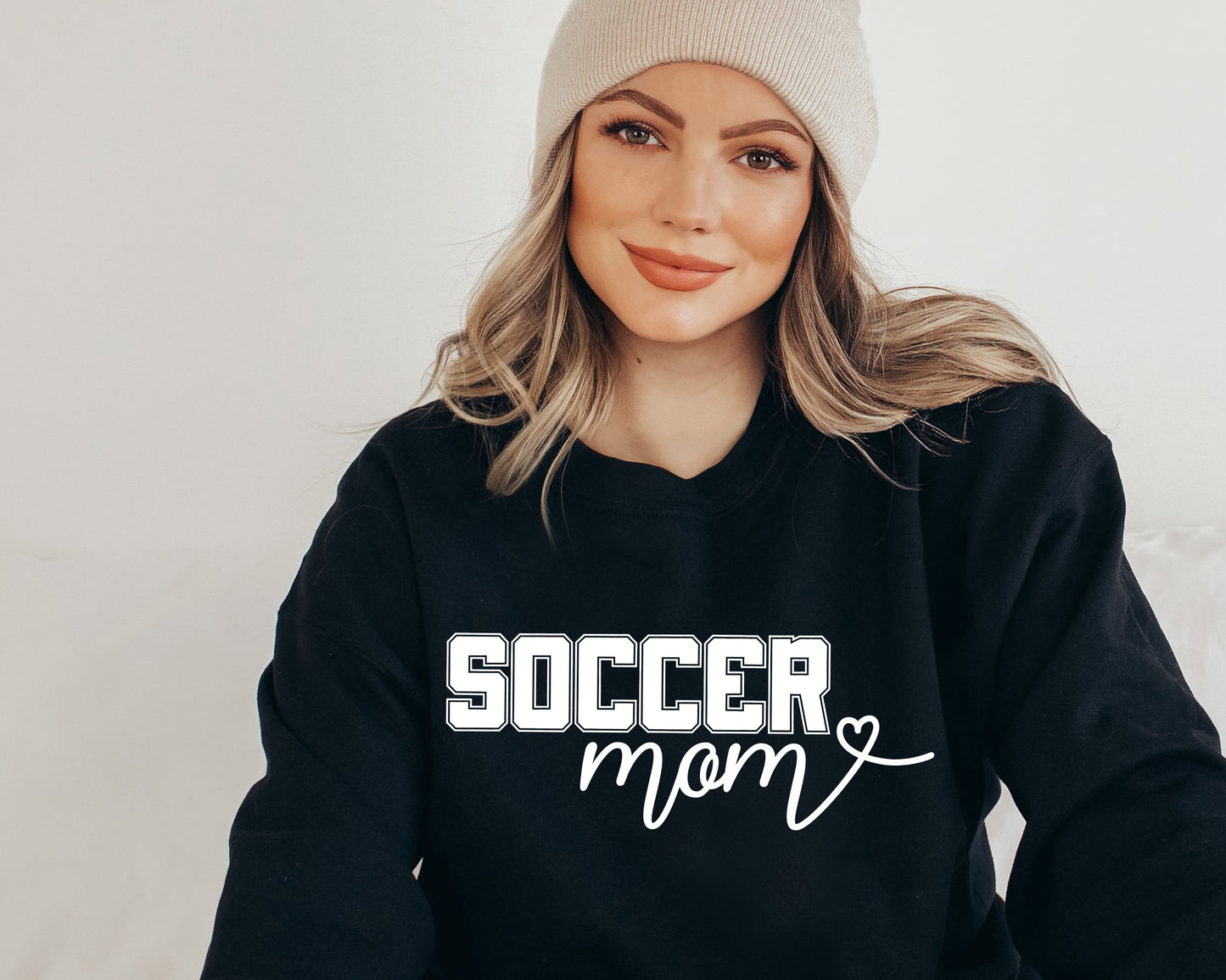 Custom Soccer Mom Sweatshirt, Number Soccer Hoodie, Soccer Mom Sweatshirt-newamarketing