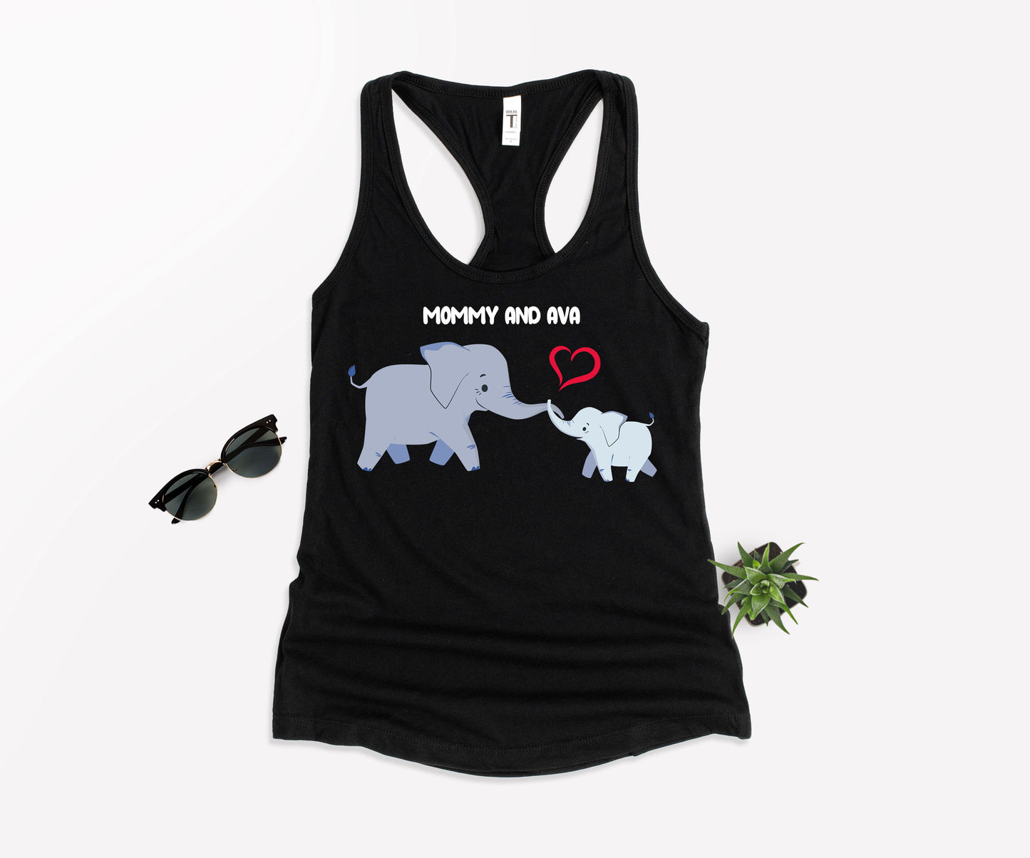 Mother's Day Matching Shirt, Elephant Matching Mommy Shirt, Mother's Day Shirt-newamarketing