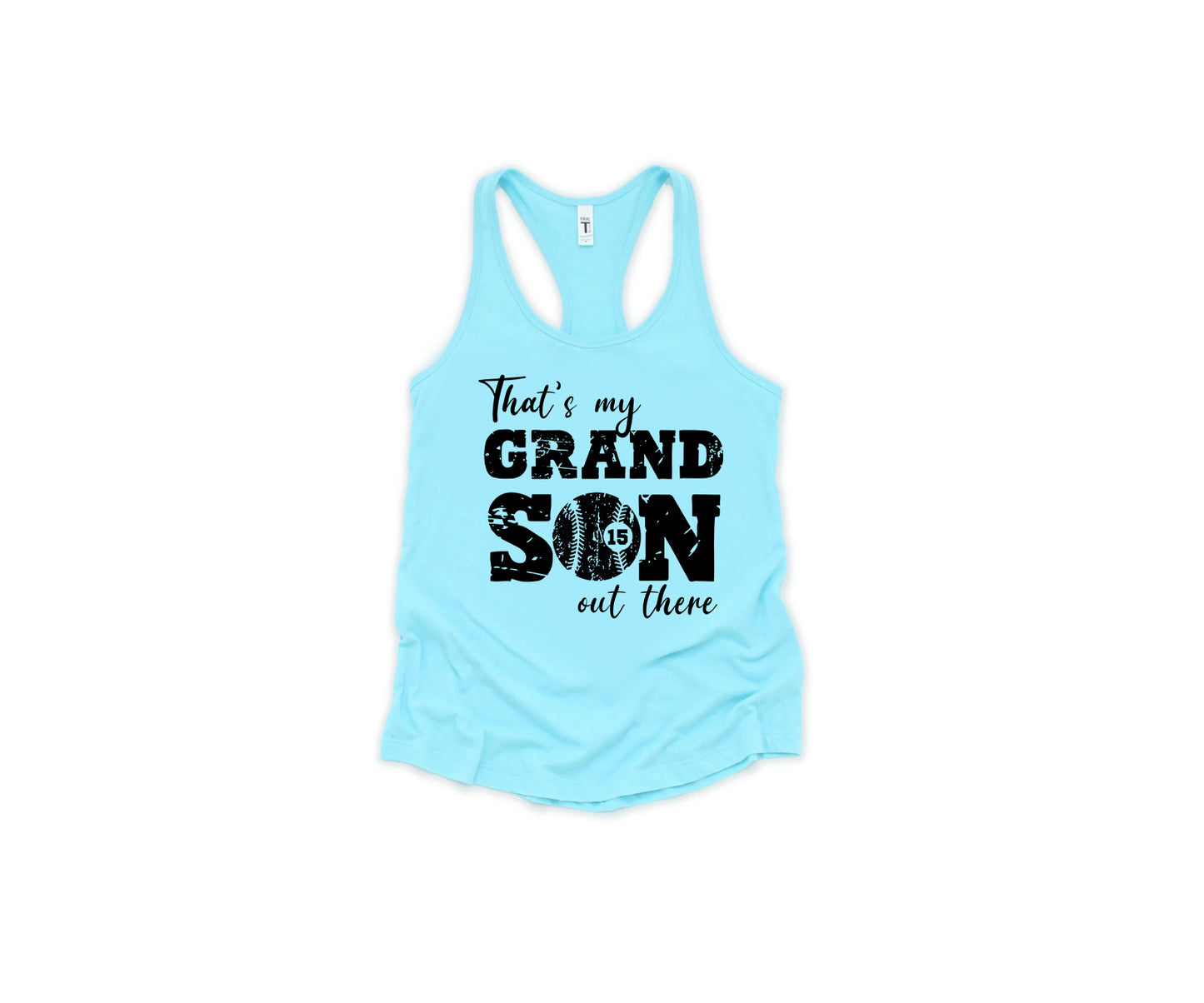 That's My Grandson Shirt, Custom Grandma Baseball Shirt, Grandma Shirt-newamarketing