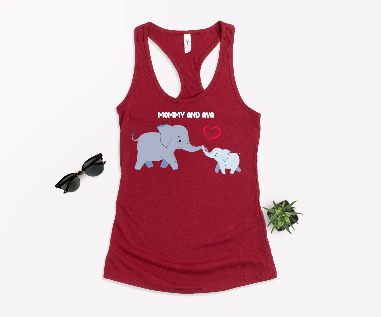 Mother's Day Matching Shirt, Elephant Matching Mommy Shirt, Mother's Day Shirt-newamarketing