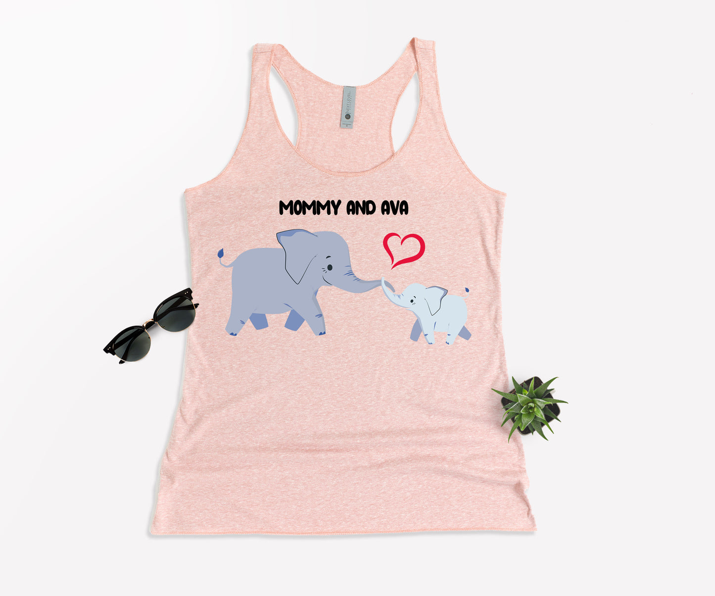 Mother's Day Matching Shirt, Elephant Matching Mommy Shirt, Mother's Day Shirt-newamarketing