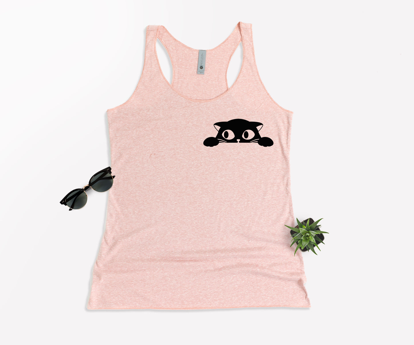 Cat Pocket Shirt, Black Cat Shirt, Cat Shirt-newamarketing