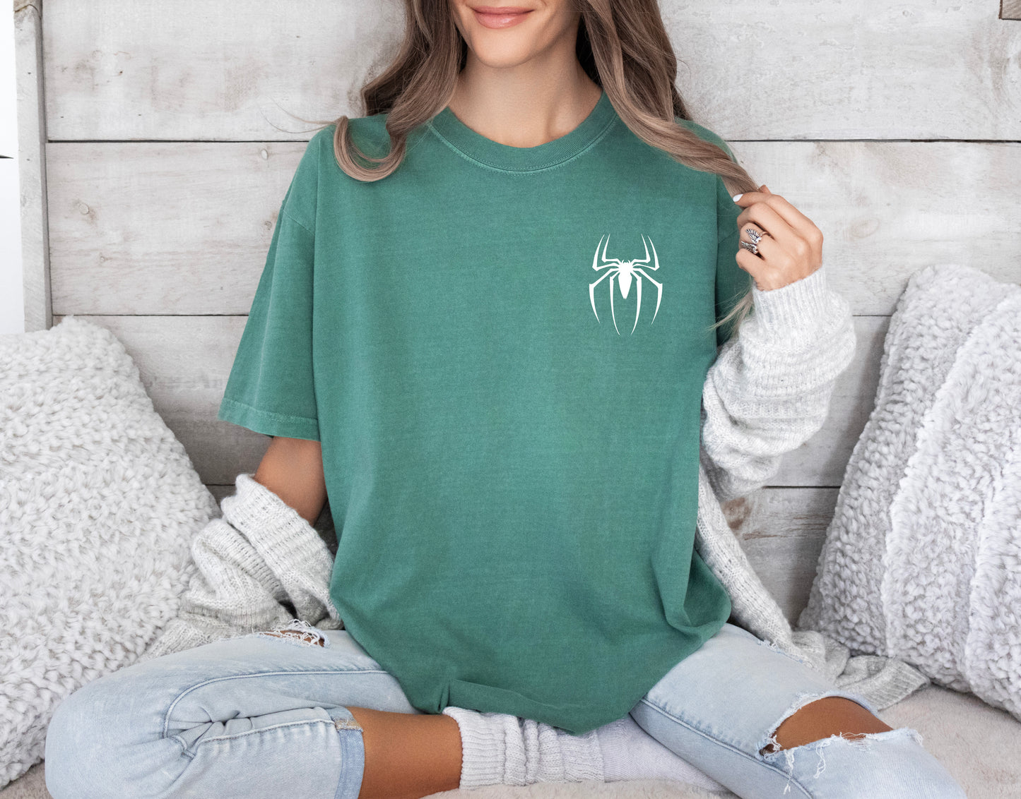 Comfort Color T-Shirts, Spider Pocket Shirt, Spider Shirt-newamarketing