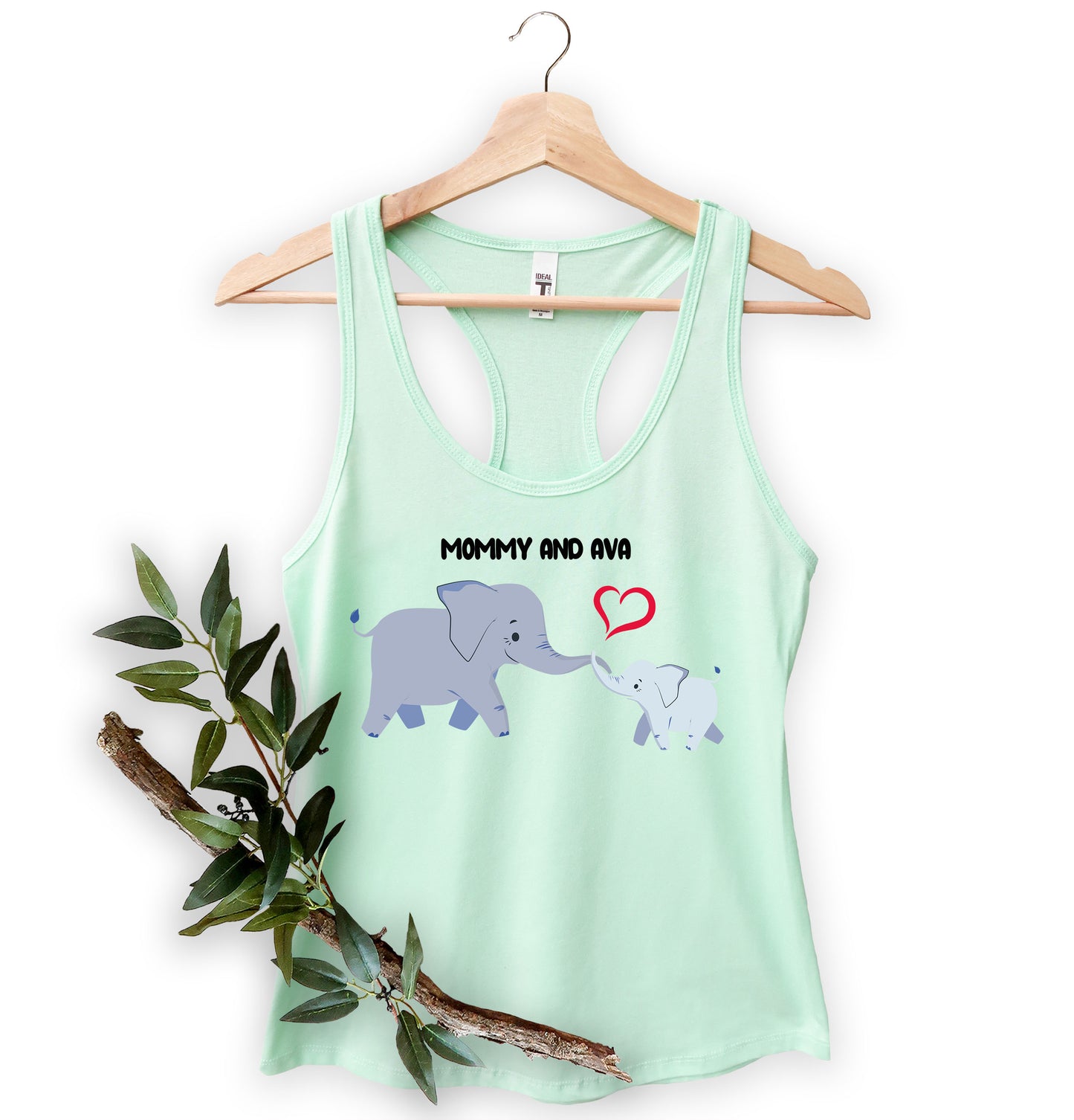 Mother's Day Matching Shirt, Elephant Matching Mommy Shirt, Mother's Day Shirt-newamarketing
