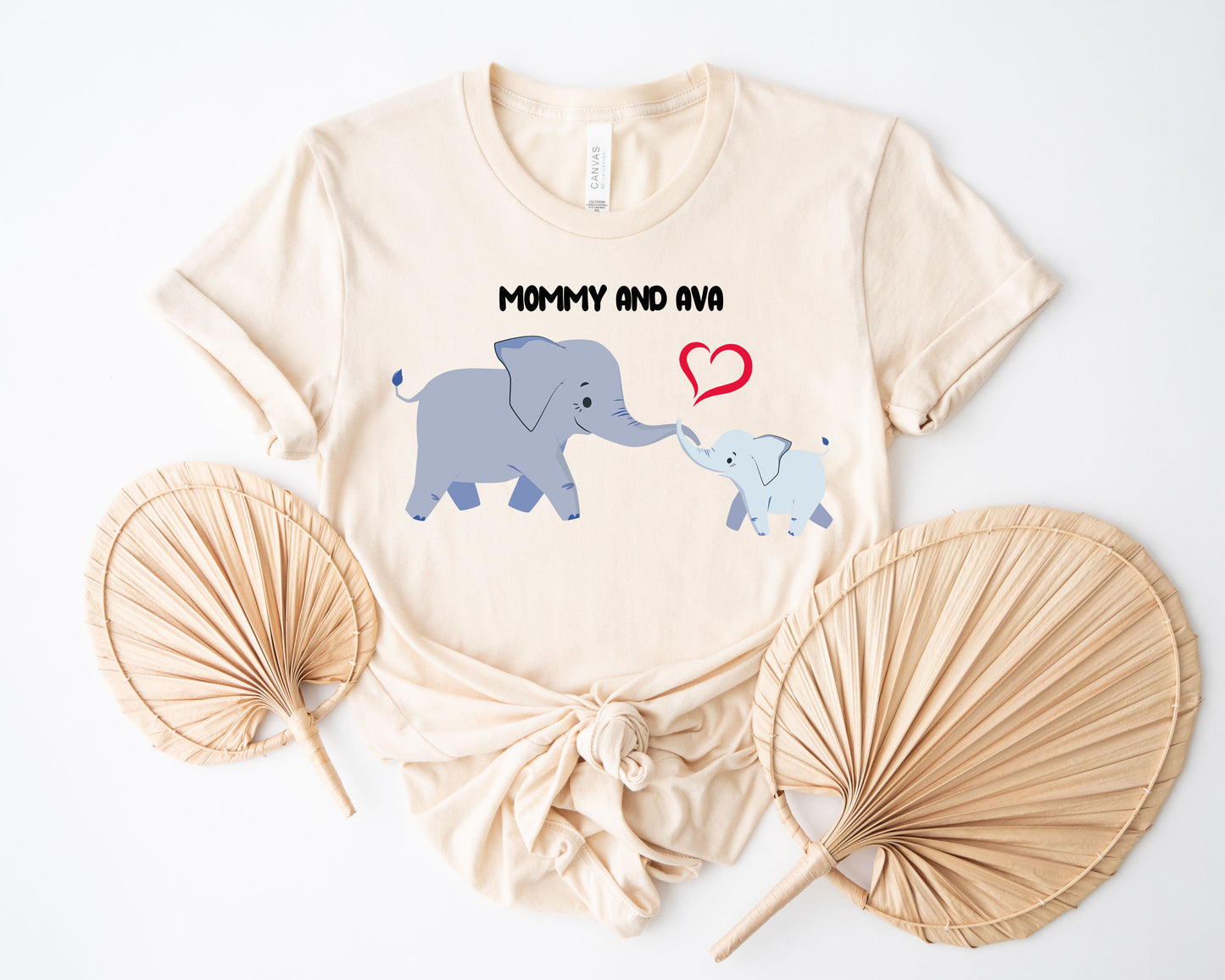 Mother's Day Matching Shirt, Elephant Matching Mommy Shirt, Mother's Day Shirt-newamarketing