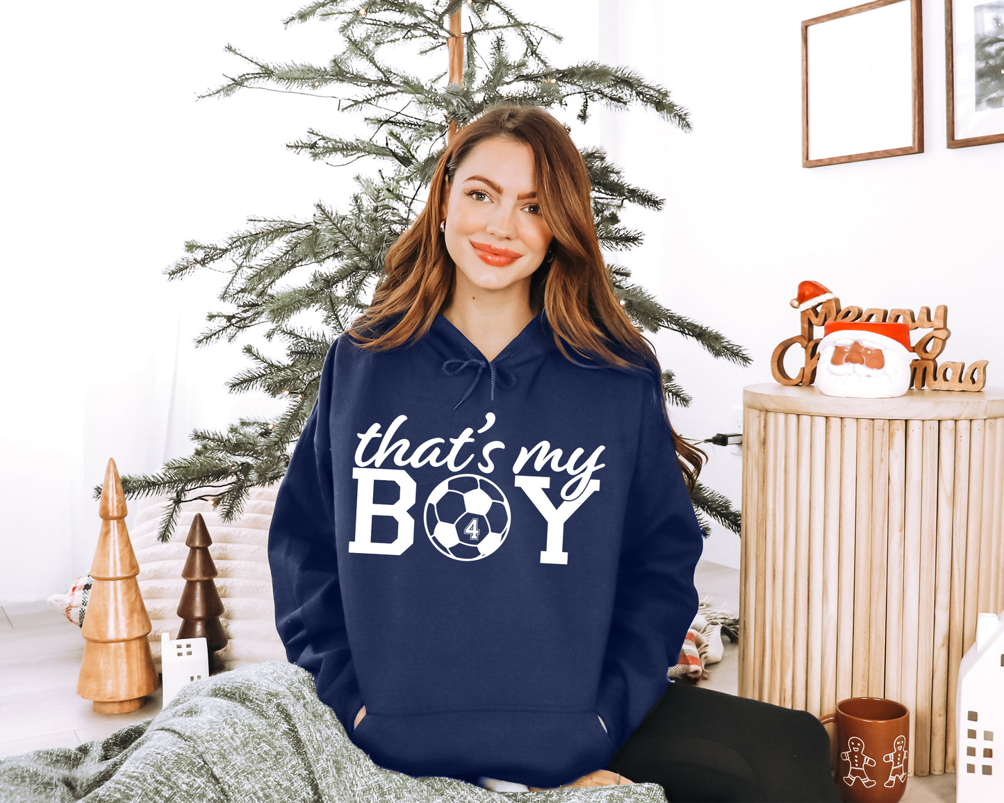 That's My Boy Soccer Sweatshirt, Custom Soccer Hoodie, Soccer Mom Sweatshirt-newamarketing