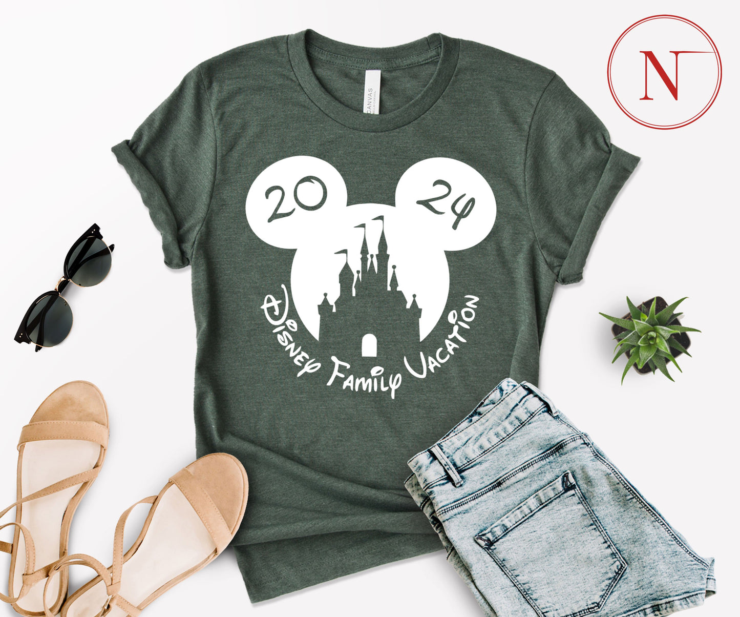 Matching Disney Family Vacation T-Shirts | Mickey & Minnie Shirt for Men, Women, Youth, Toddler & Baby