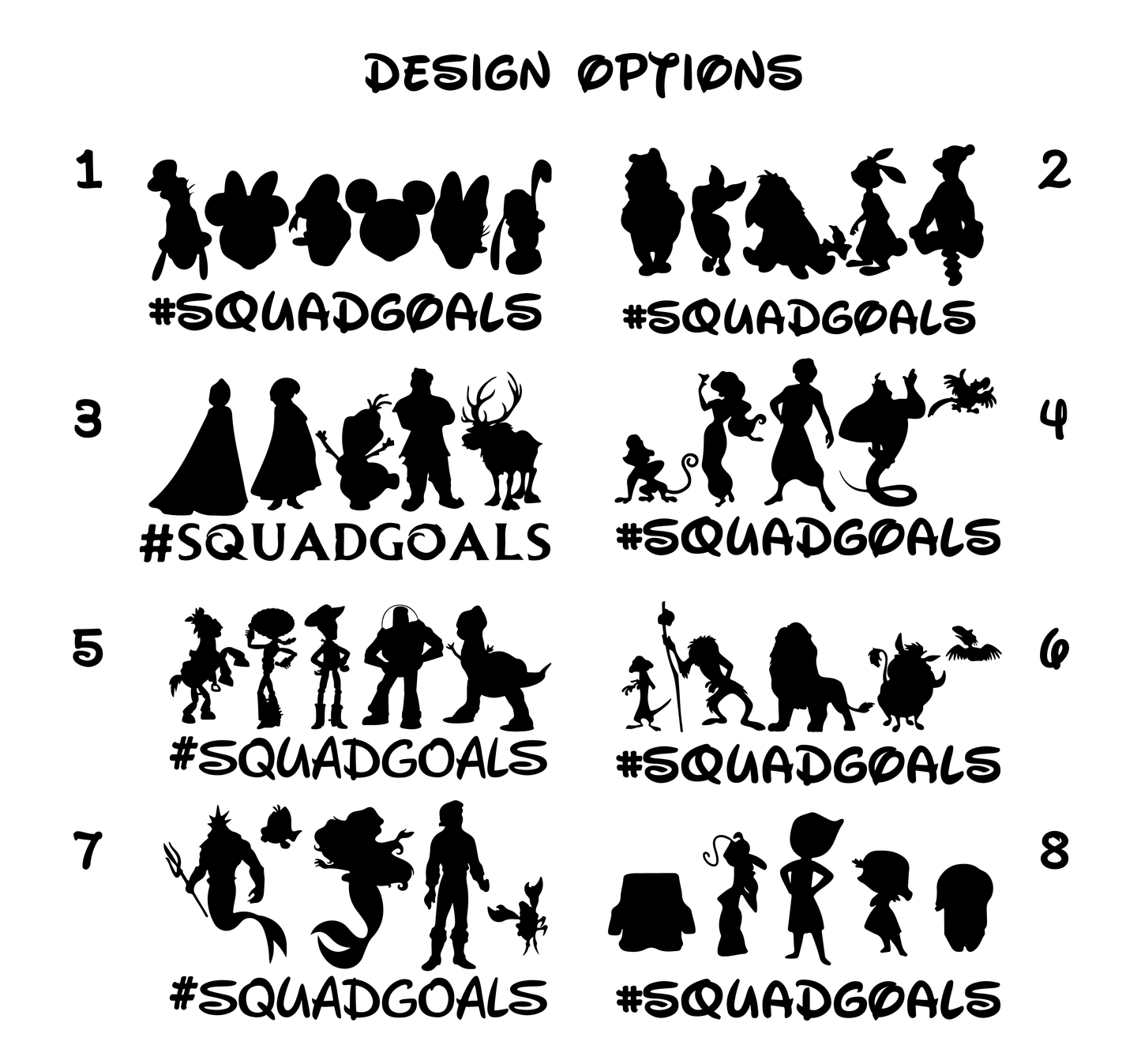 Disney Squad Goals Shirt, Mickey and Friends Shirt, Disney Squad Shirt-newamarketing