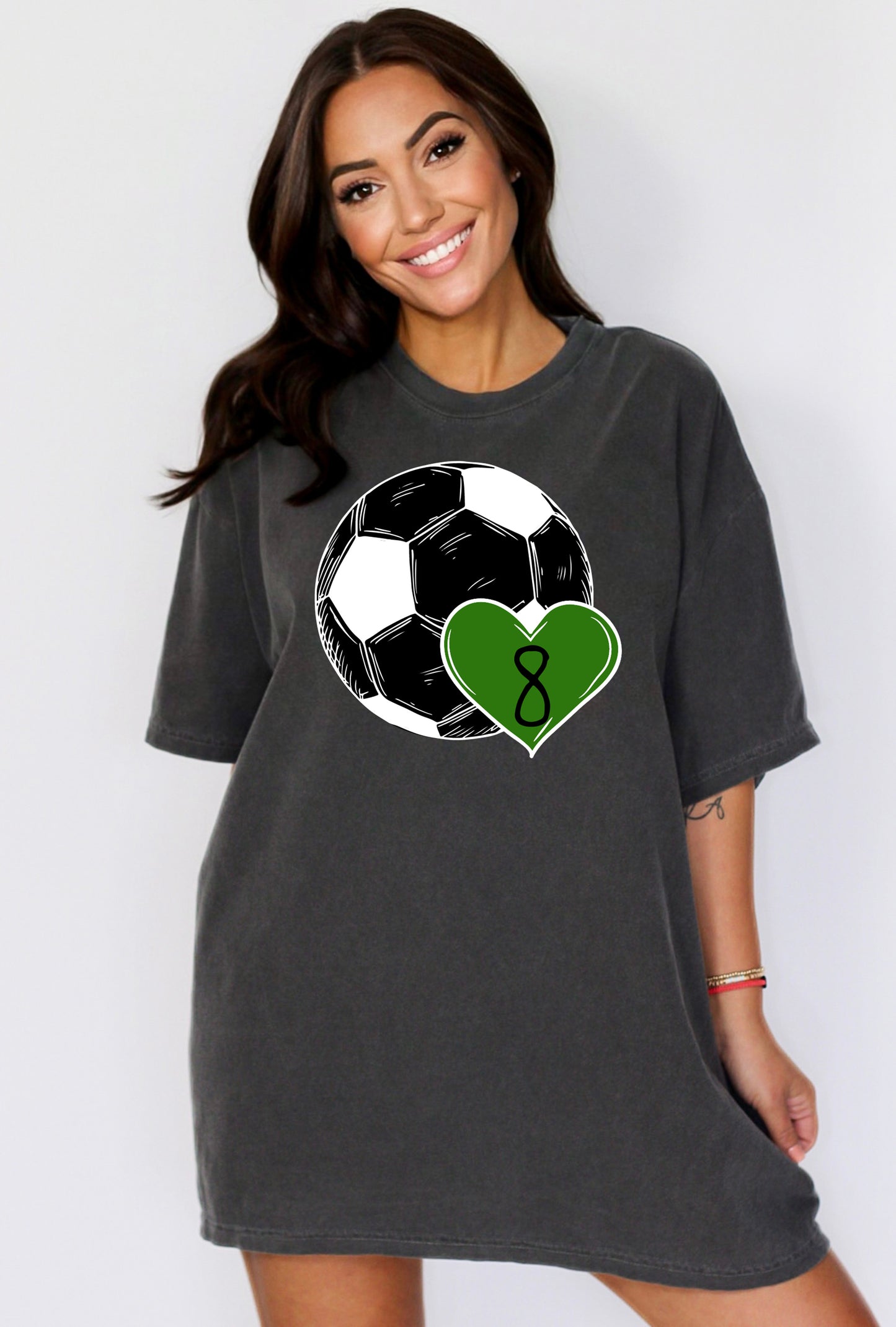 Custom Soccer Mom Shirt, Soccer Number Mom Shirt, Comfort Colors Shirts-newamarketing