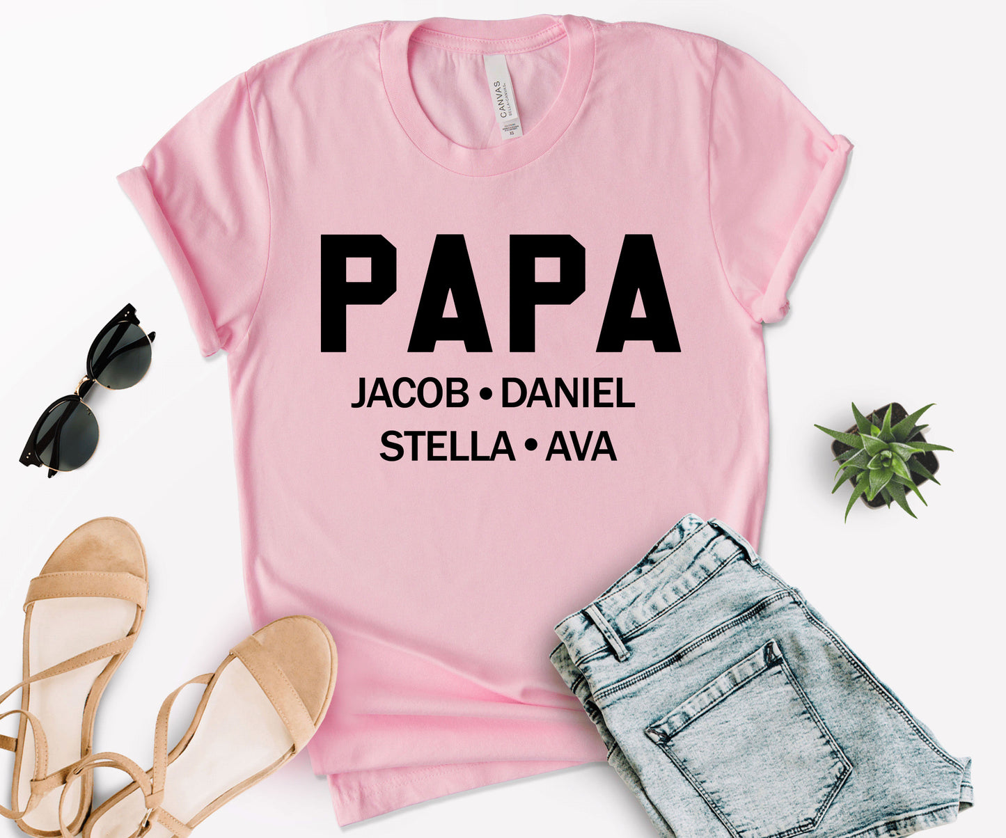Custom Grandpa Shirt, Custom Father's Day Shirts, Custom Grandpa Dad Shirt-newamarketing