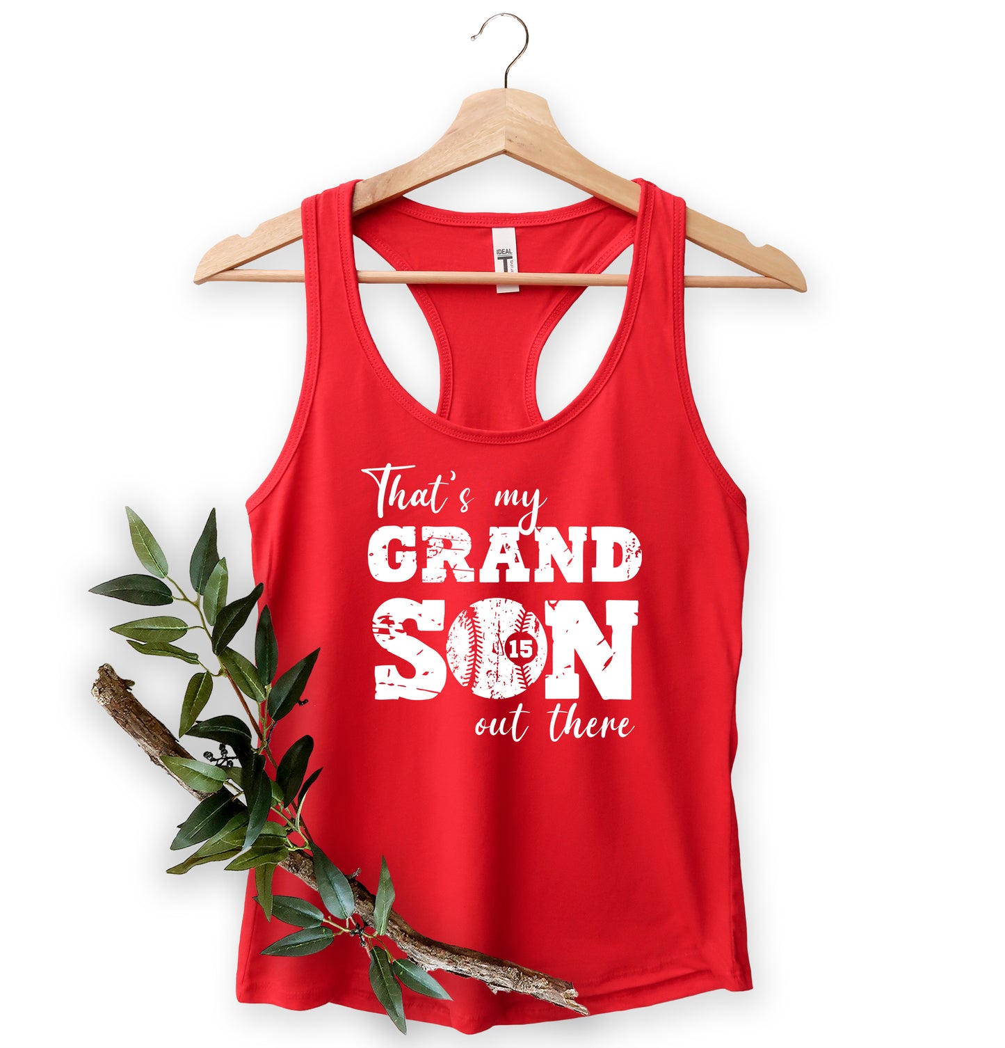 That's My Grandson Shirt, Custom Grandma Baseball Shirt, Grandma Shirt-newamarketing