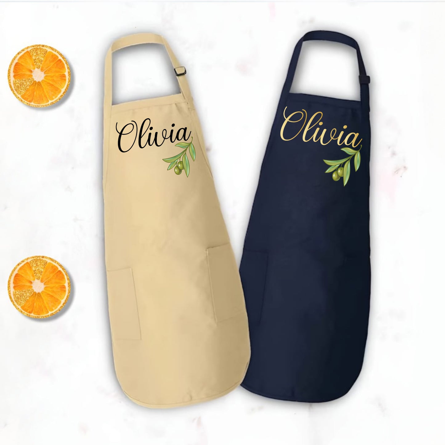 Personalized Apron, Custom Kitchen Apron, Custom Name Apron-newamarketing