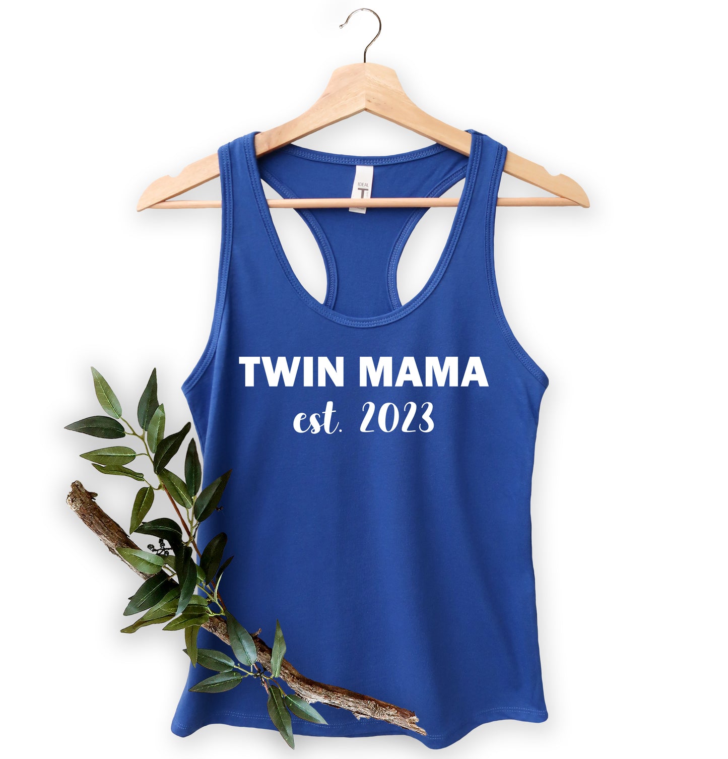 Twin Mama Est Shirt, Custom Mom Shirt, Mother's Day Shirt-newamarketing
