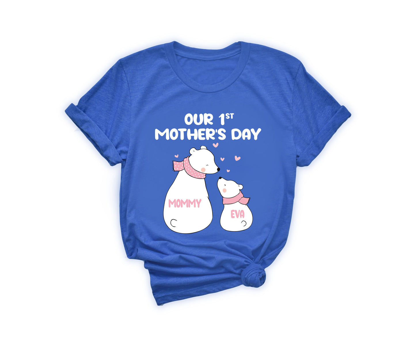 Our 1st Mother's Day Shirt, Custom Mom Matching Shirts, First Mothers Day Shirt-newamarketing