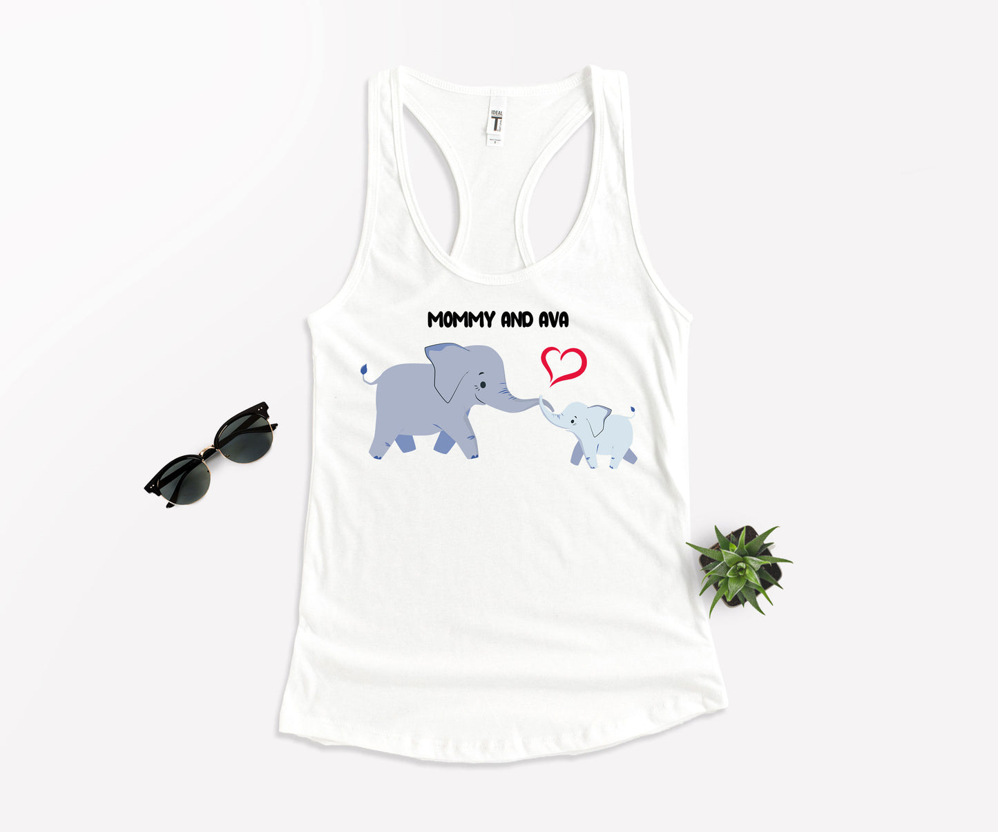 Mother's Day Matching Shirt, Elephant Matching Mommy Shirt, Mother's Day Shirt-newamarketing