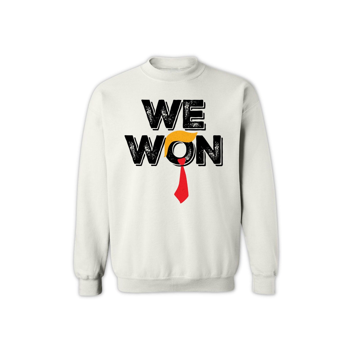 "We Won" Graphic Sweatshirt for Women & Men – Unisex Political Election 2024 Crewneck