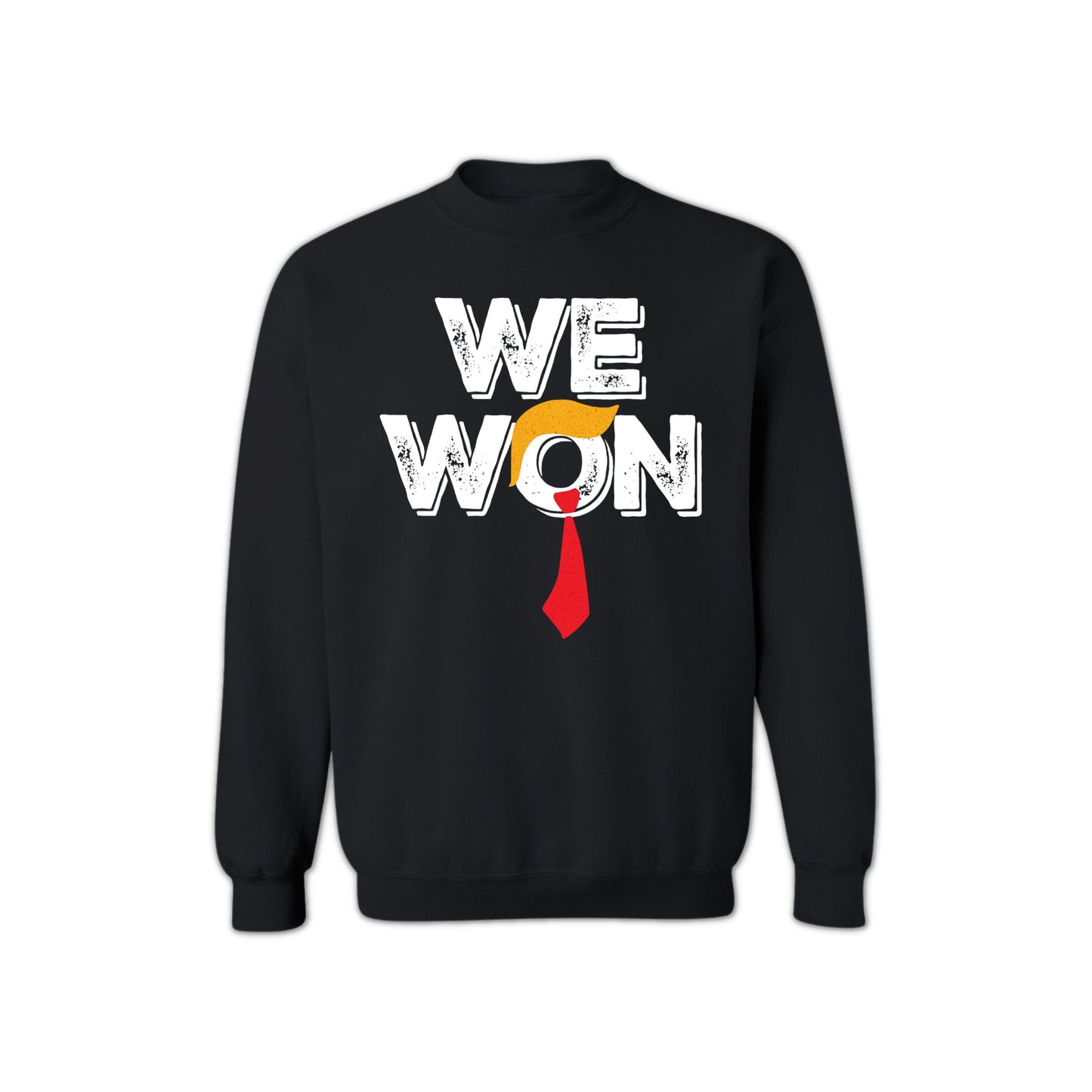 "We Won" Graphic Sweatshirt for Women & Men – Unisex Political Election 2024 Crewneck