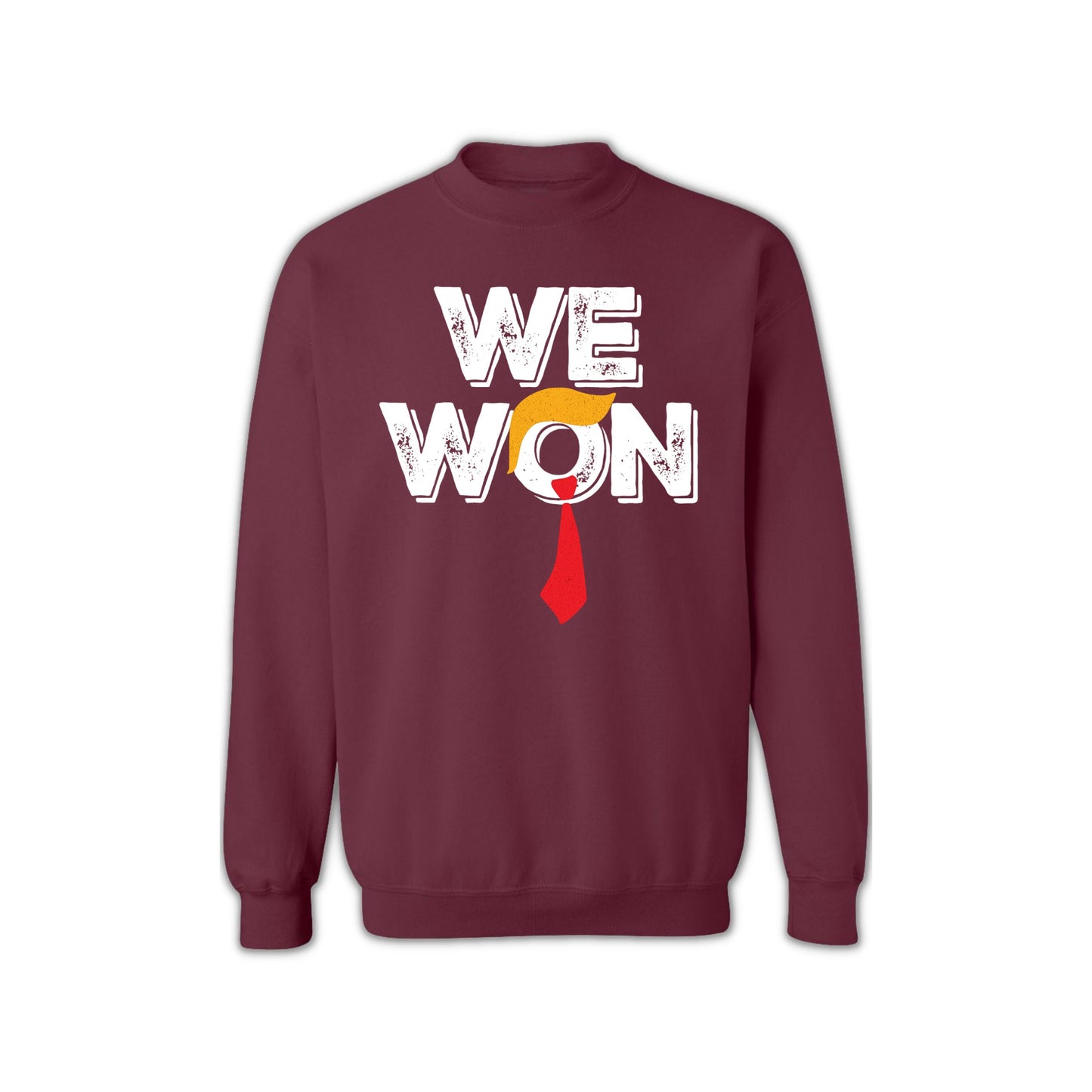 "We Won" Graphic Sweatshirt for Women & Men – Unisex Political Election 2024 Crewneck