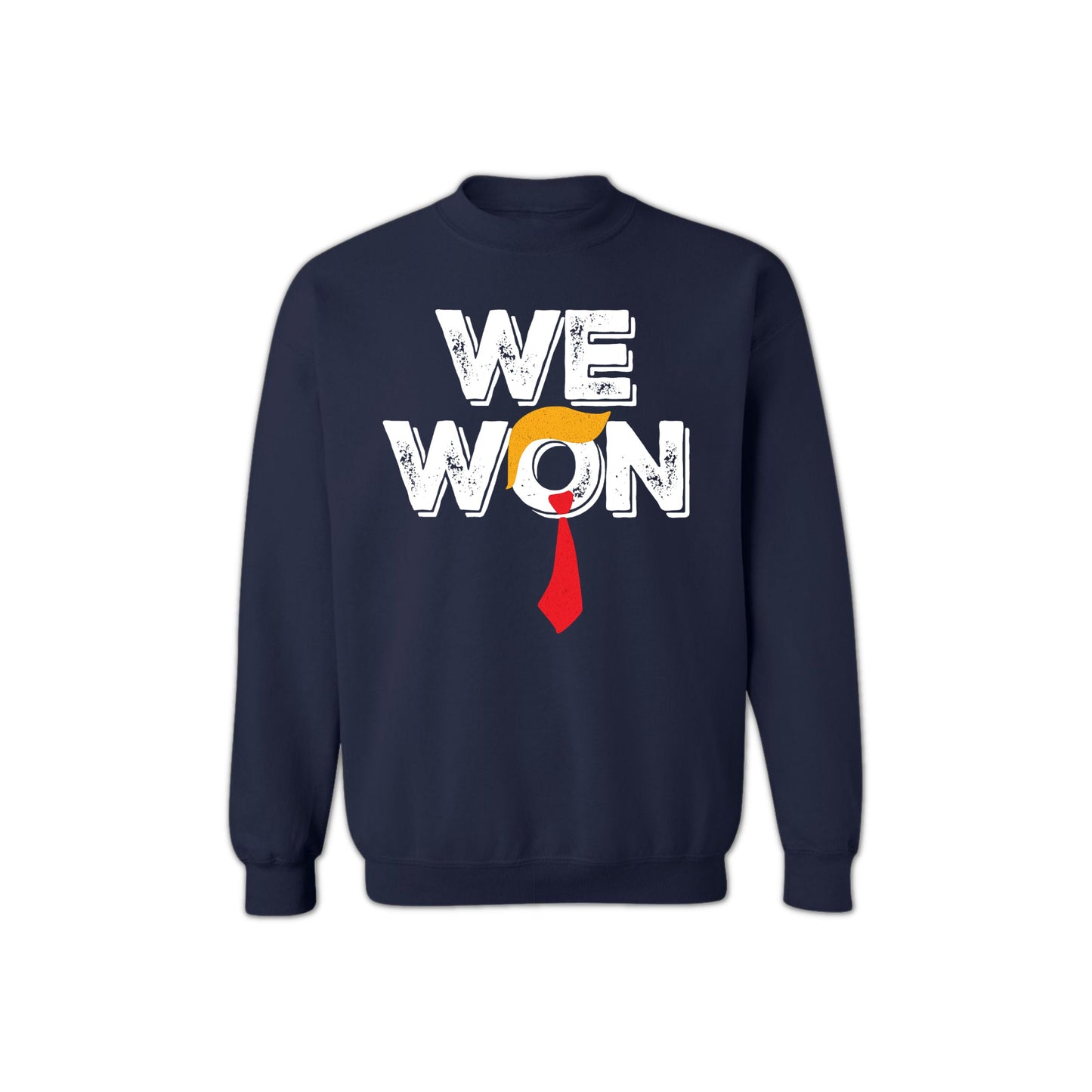 "We Won" Graphic Sweatshirt for Women & Men – Unisex Political Election 2024 Crewneck