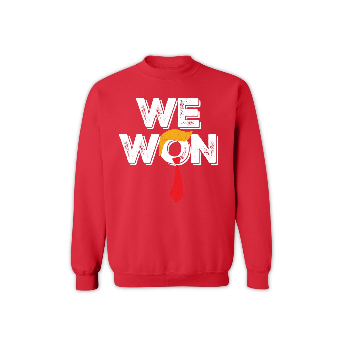 "We Won" Graphic Sweatshirt for Women & Men – Unisex Political Election 2024 Crewneck