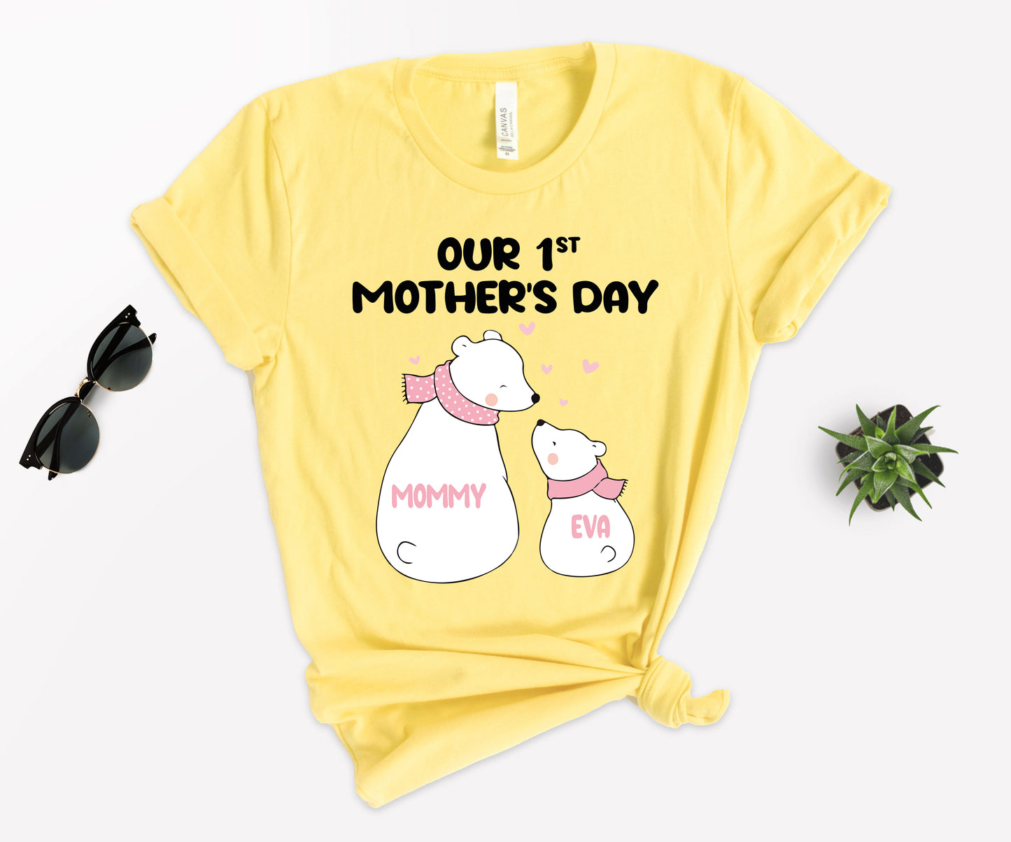 Our 1st Mother's Day Shirt, Custom Mom Matching Shirts, First Mothers Day Shirt-newamarketing