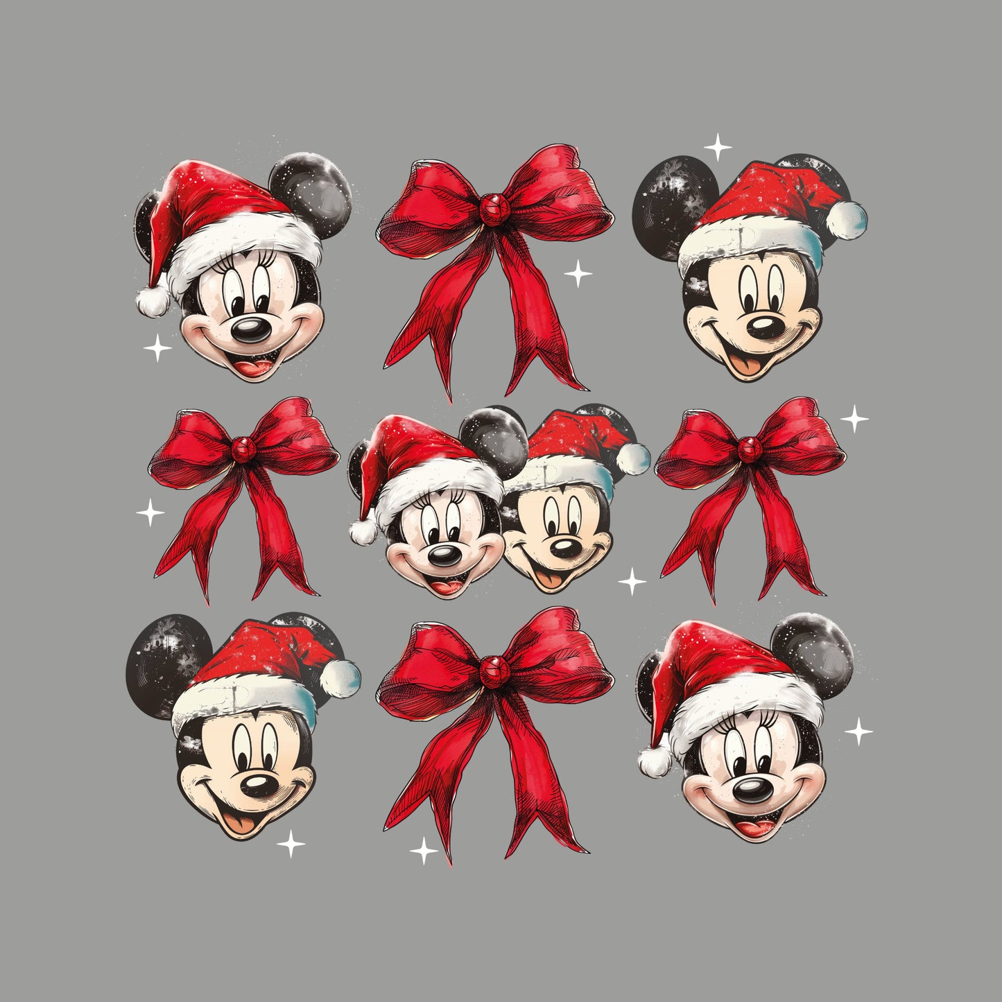Disney Christmas Mickey & Minnie Santa Hoodie – Unisex Holiday Hoodie for Men & Women