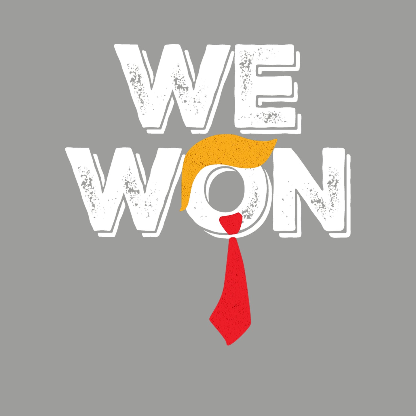 "We Won" Graphic Sweatshirt for Women & Men – Unisex Political Election 2024 Crewneck