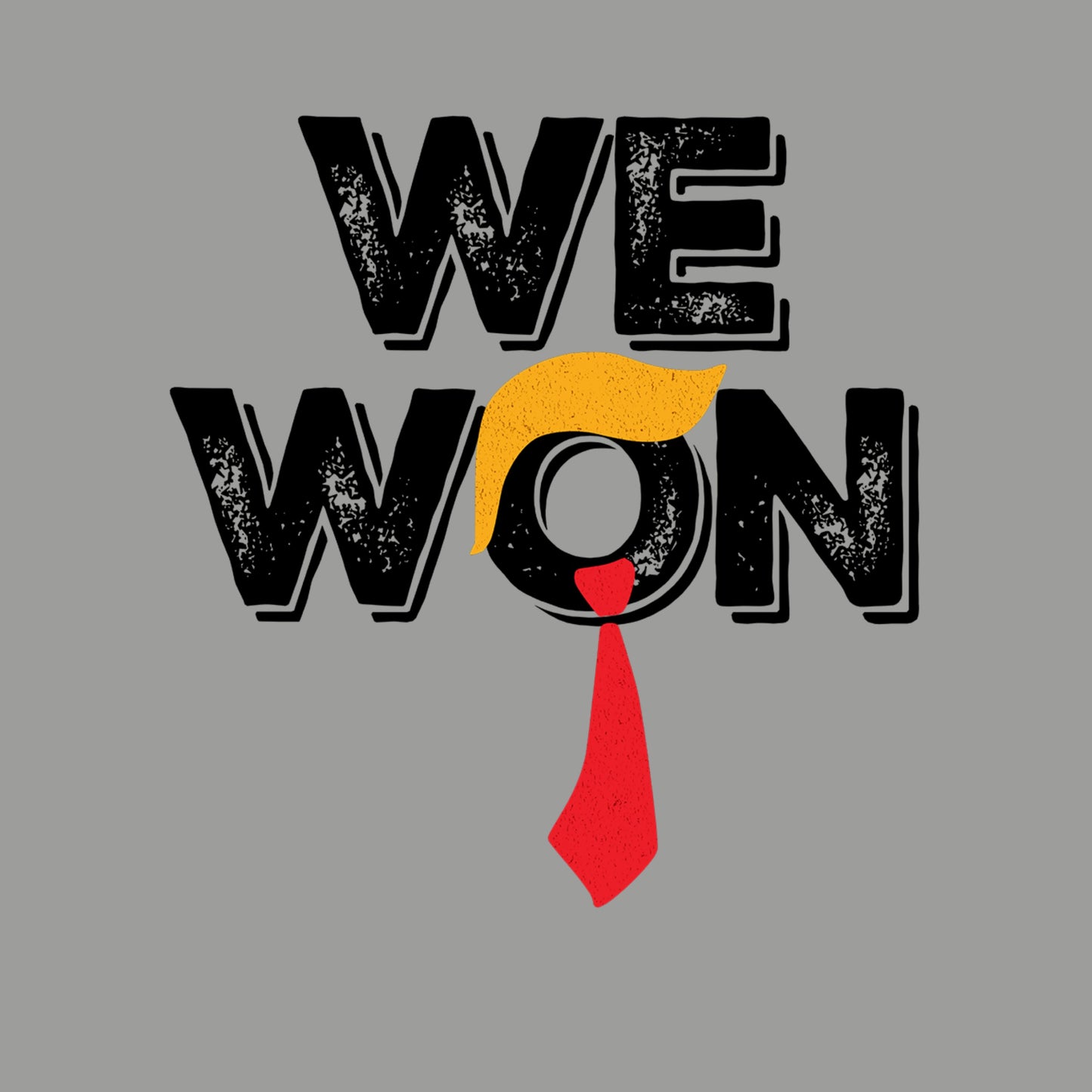 "We Won" Graphic Sweatshirt for Women & Men – Unisex Political Election 2024 Crewneck