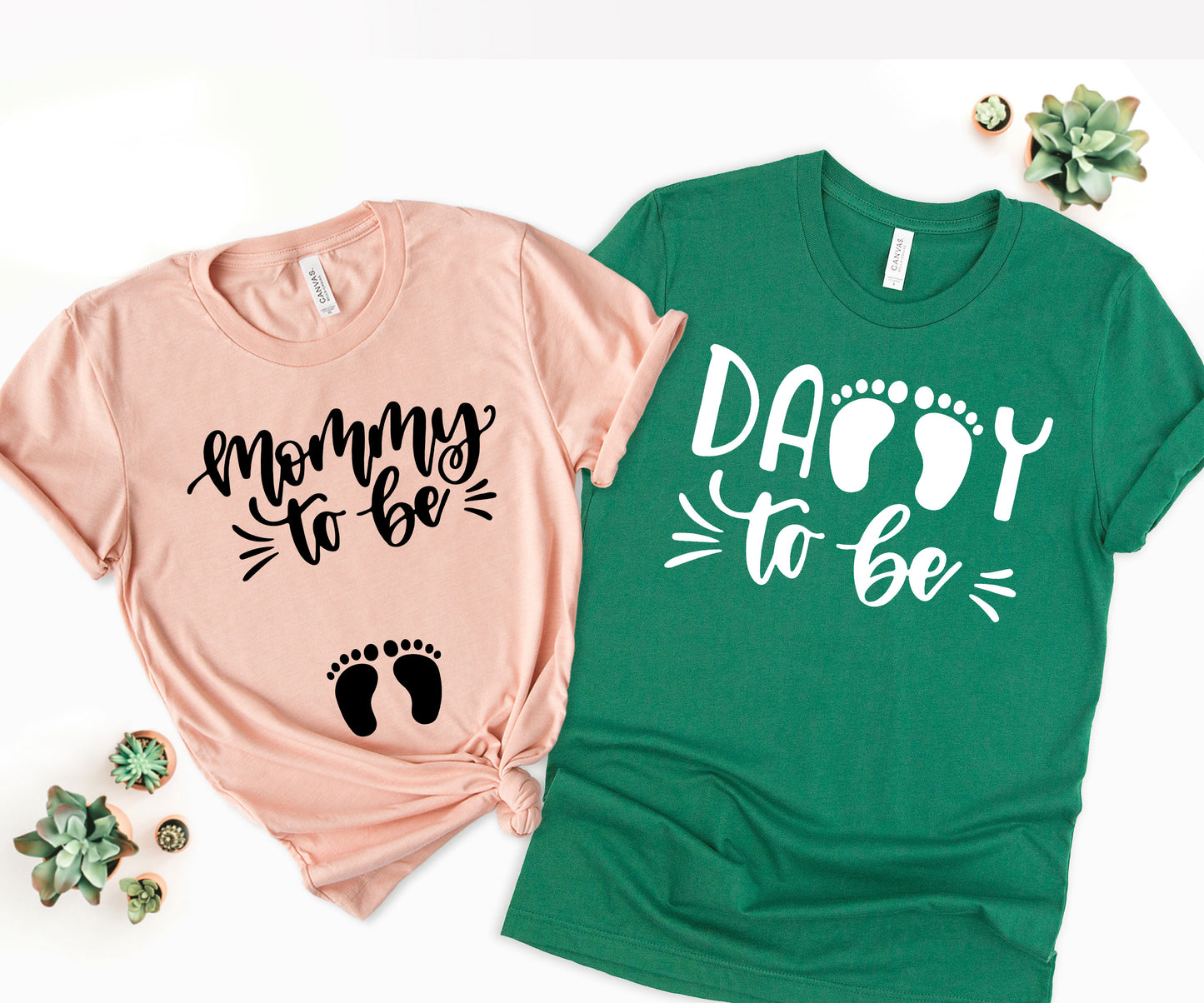 Mommy to Be and Daddy to Be Shirts, Mommy and Daddy Matching Shirts, New Parents Shirts-newamarketing